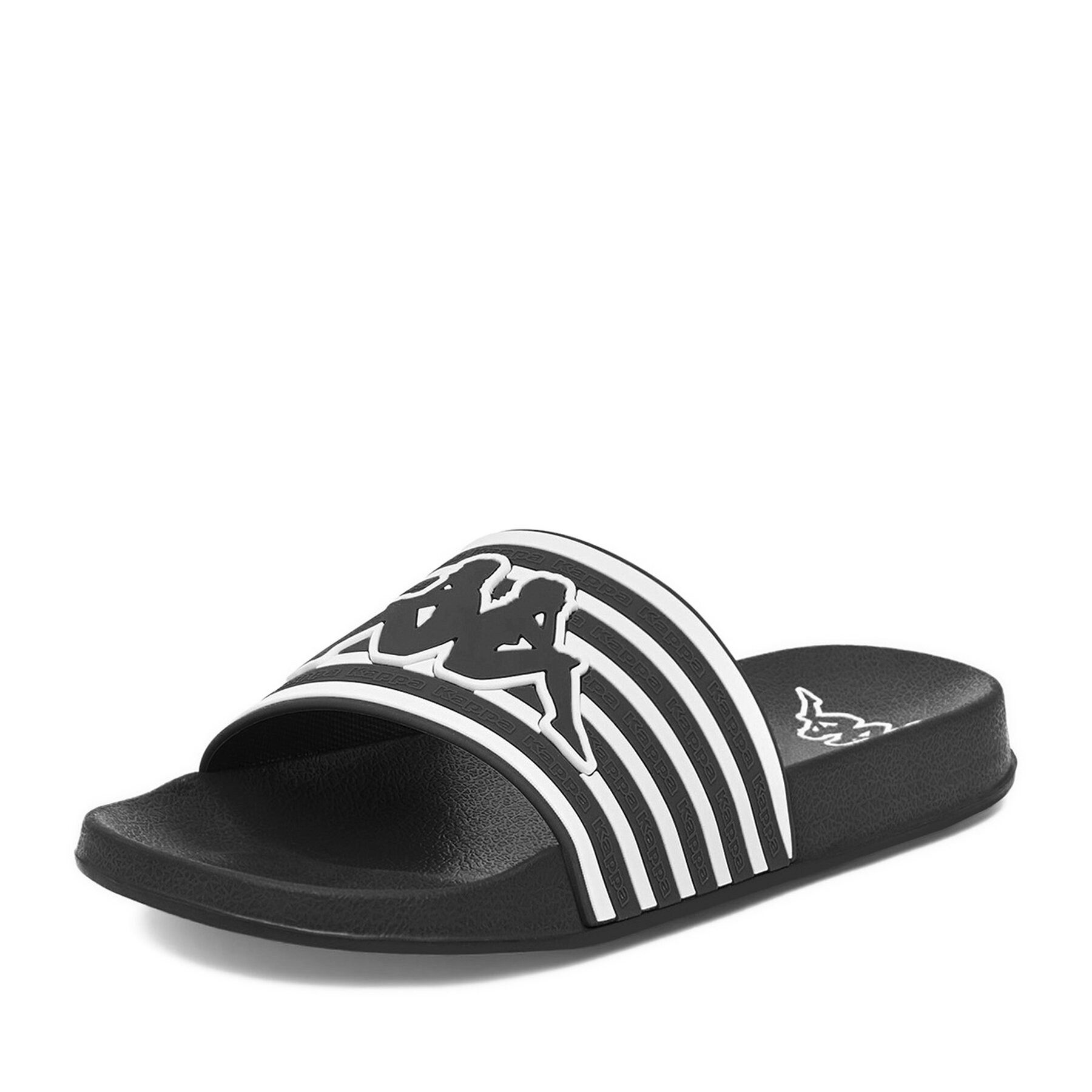 Kappa Kappa Damen-Flip-Flops, schwarz Badepantolette