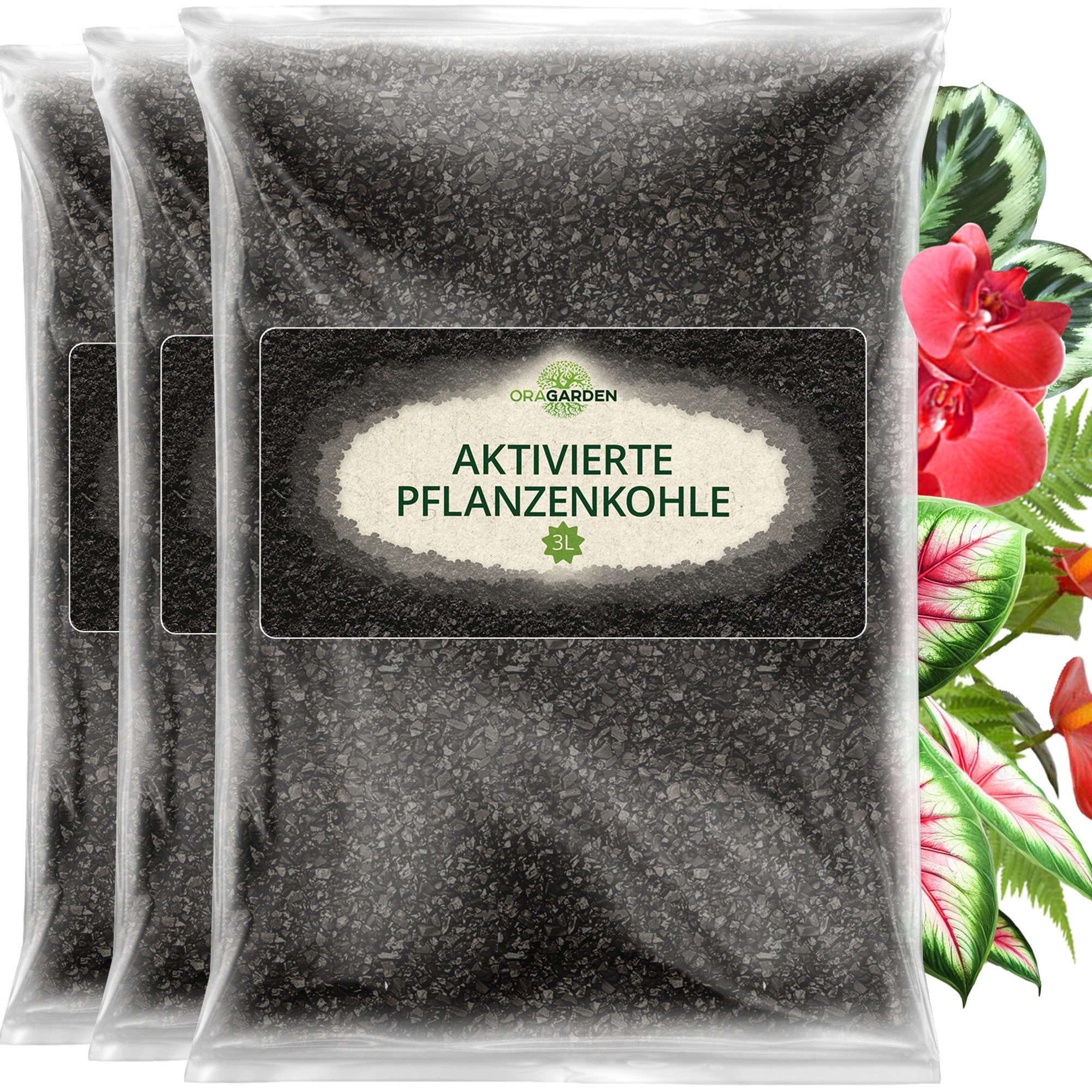 OraGarden Gartenbau-Substrat Aktivierte Pflanzenkohle, mit Bio-Wurmdünger, günstig online kaufen