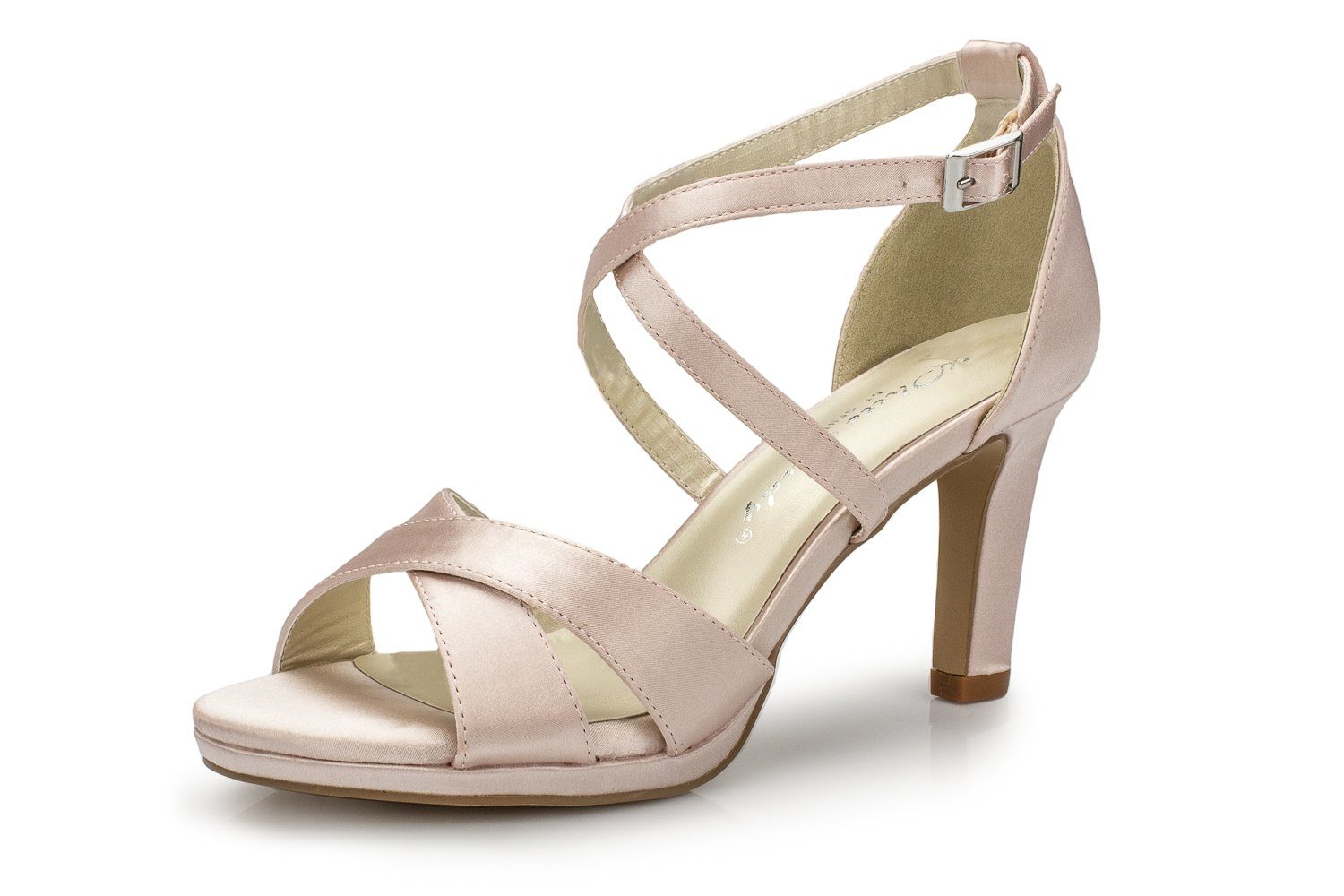 White Lady 876 Satin High-Heel-Sandalette günstig online kaufen