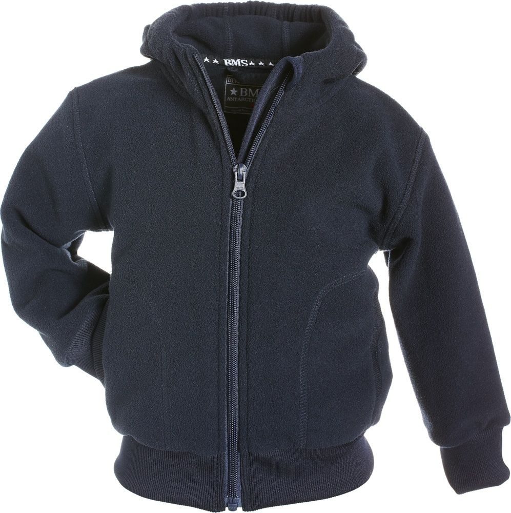 Fleecejacke Collegejacke für Kinder aus Fleece