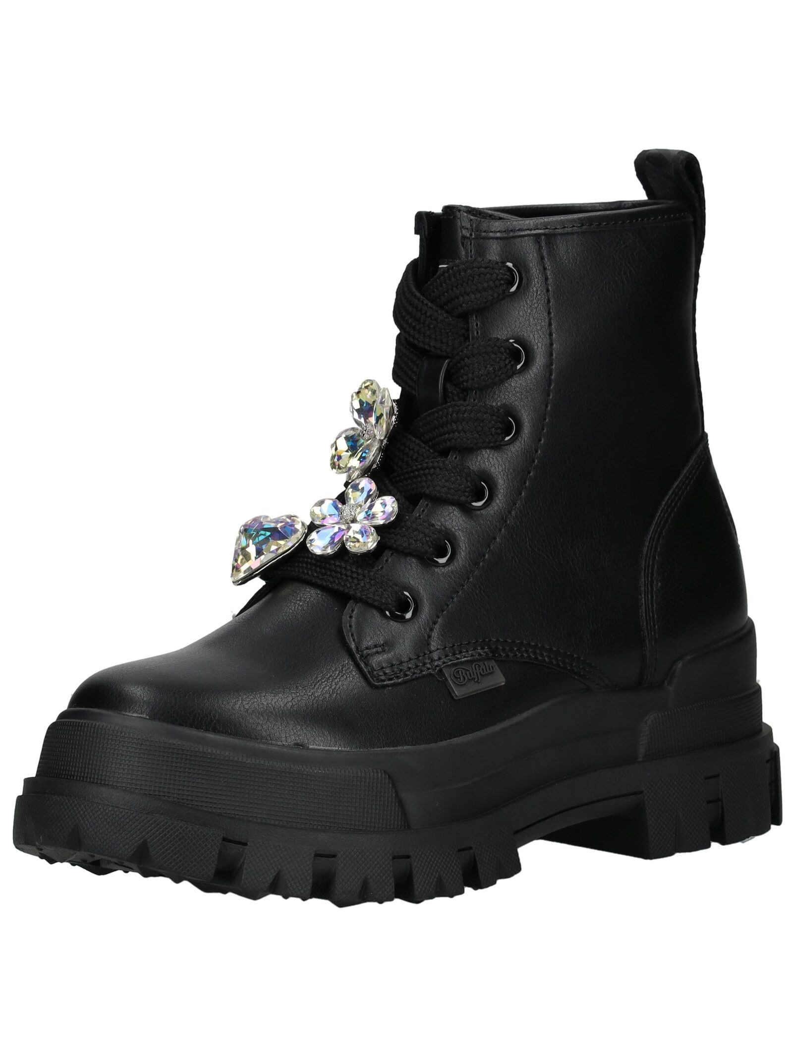 Buffalo Buffalo Stiefelette Lederimitat Schnürstiefelette günstig online kaufen