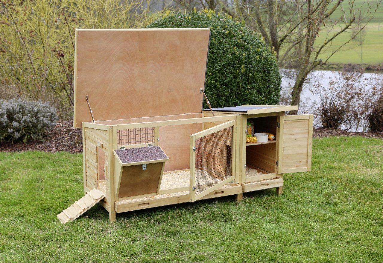 Kerbl Kleintierstall Kerbl Kleintierstall XXL Vario mit Heuraufe LxBxH:
