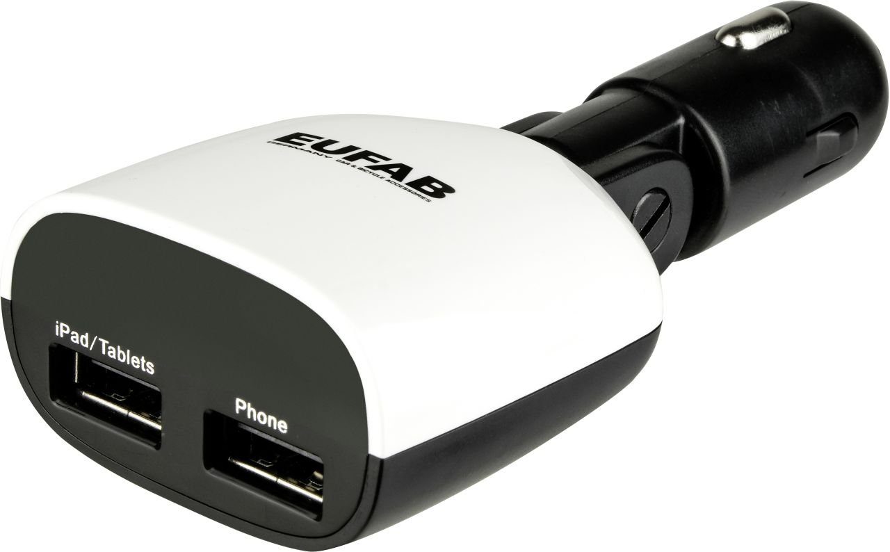EUFAB EUFAB USB Ladeadapter mit LED Anzeige Akku-Ladestation