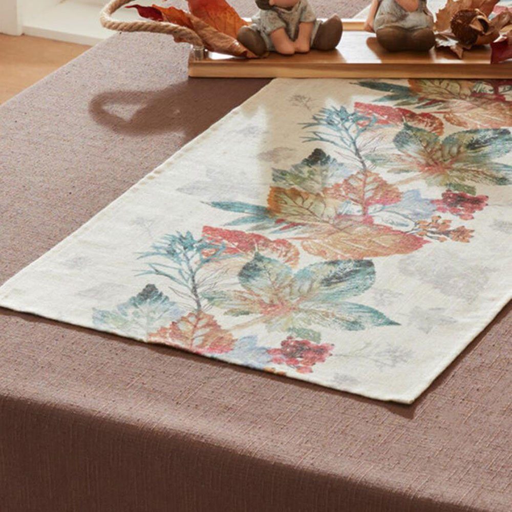Home-trends24.de Tischläufer »Tischläufer Tischdecke Herbst Tischband Natur  Blättermotiv 40 x 140 cm« online kaufen | OTTO