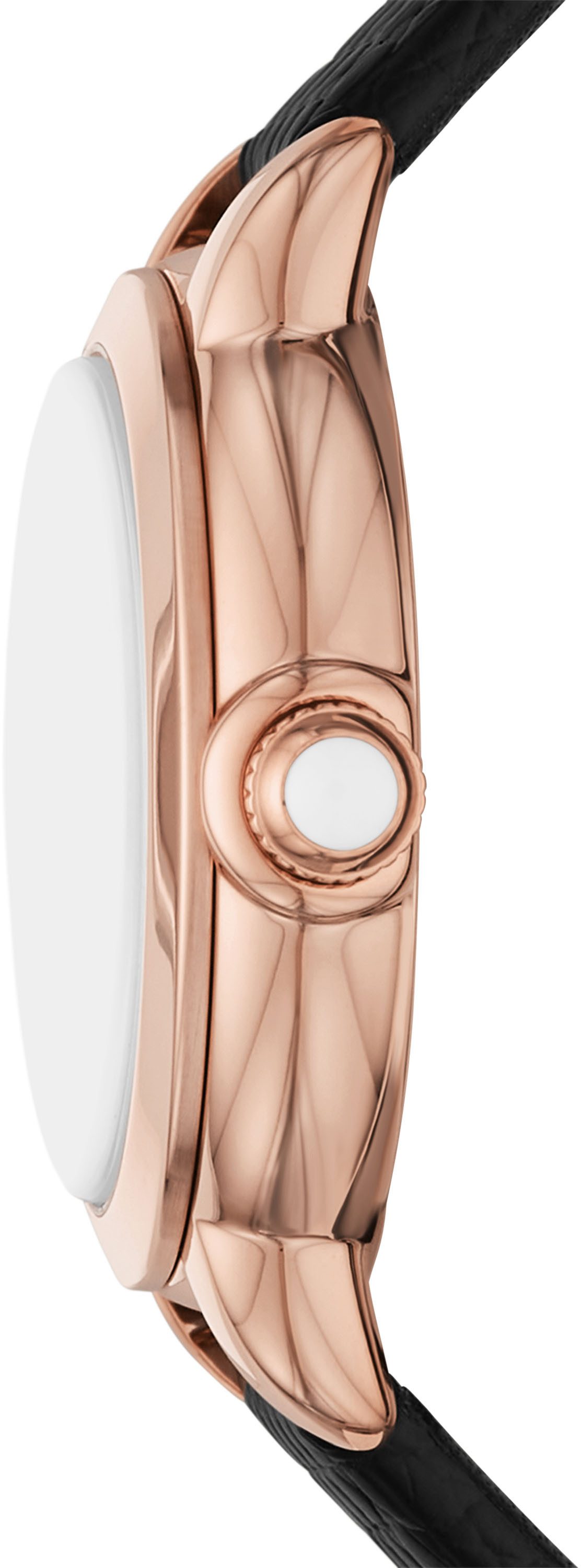Emporio Armani Quarzuhr AR11631, Armbanduhr, Damenuhr, Lederarmband, analog