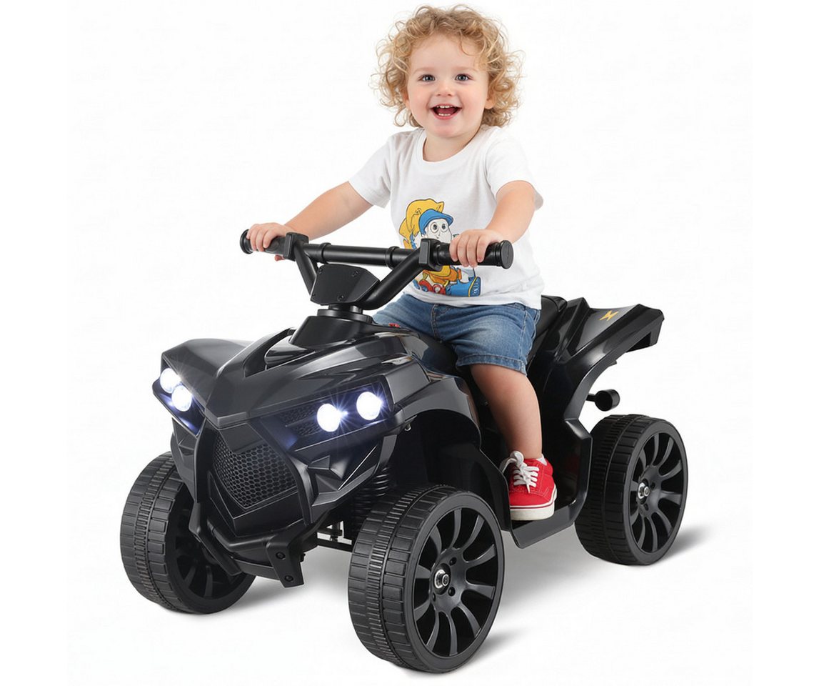 TLGREEN Elektro-Kinderquad, Kinder Elektro Motorrad, 6V Spielmotorrad mit MP3 Player & LED Licht, 3 km/h, Geeignet für Kinder im Alter von 1-3 Jahren