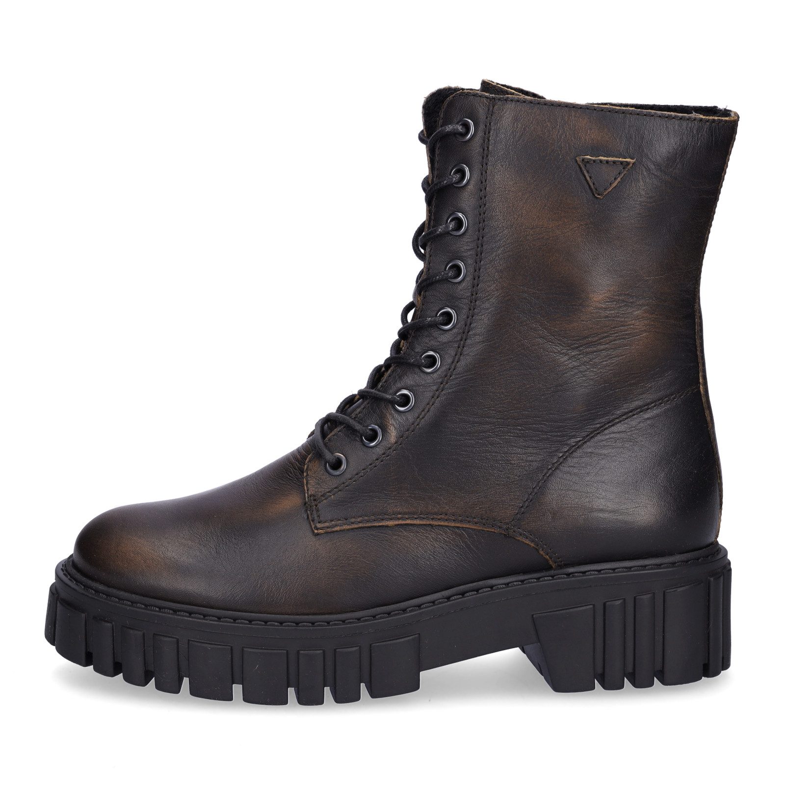 PALPA Palpa Damen Schnürstiefelette cognac Stiefelette