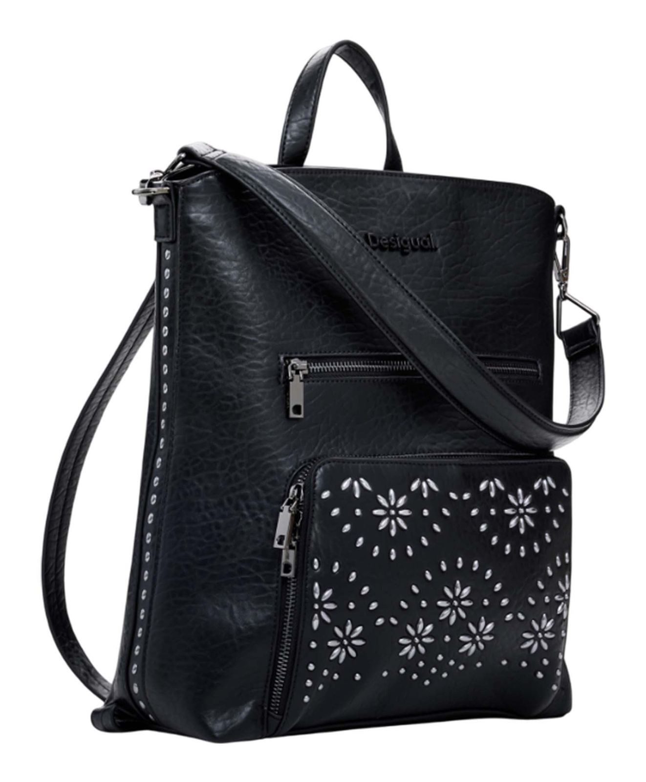 Desigual Rucksack Metal Dandelion Preto Backpack günstig online kaufen