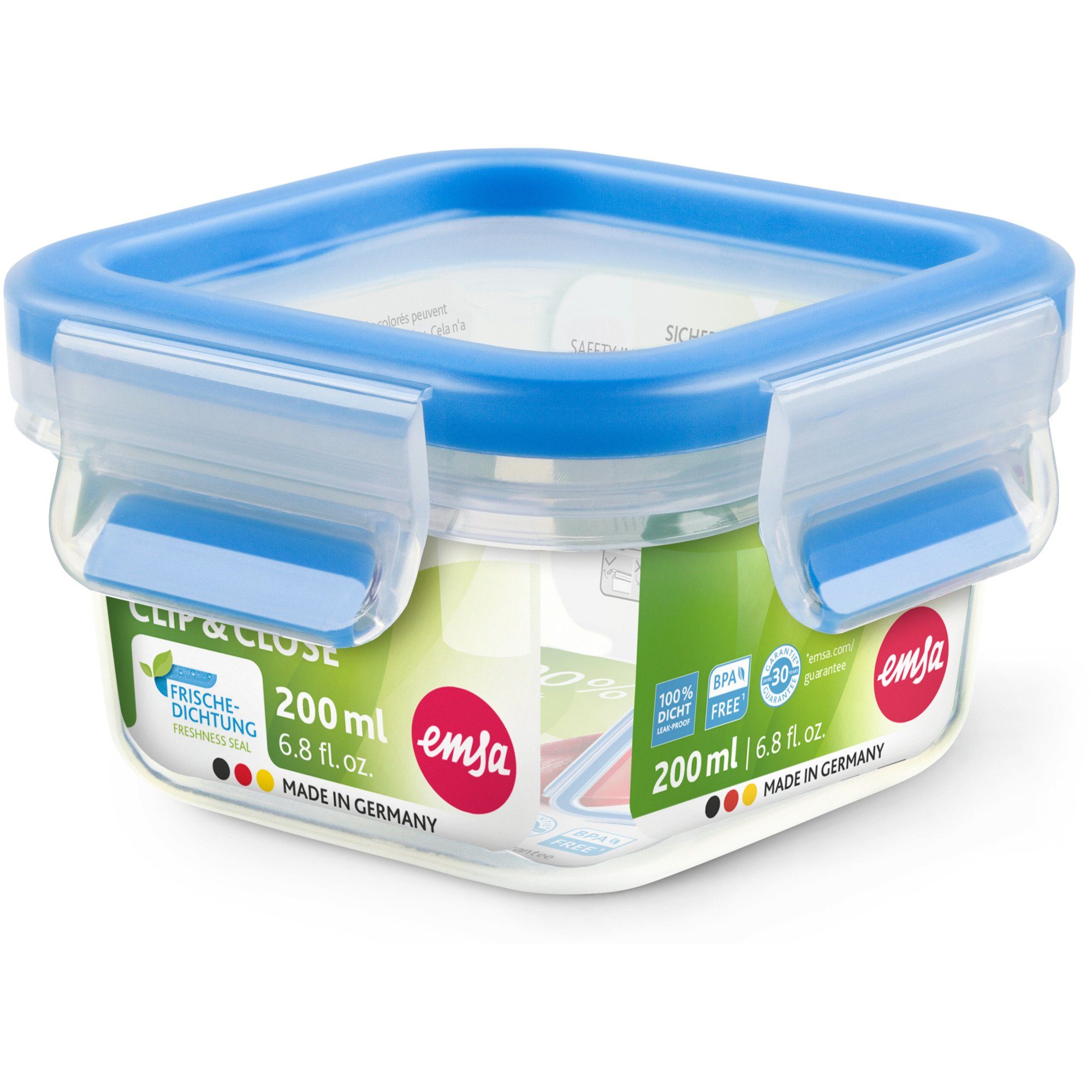 Emsa Lunchbox Emsa CLIP & CLOSE Frischhaltedose 0,2 Liter, Dose