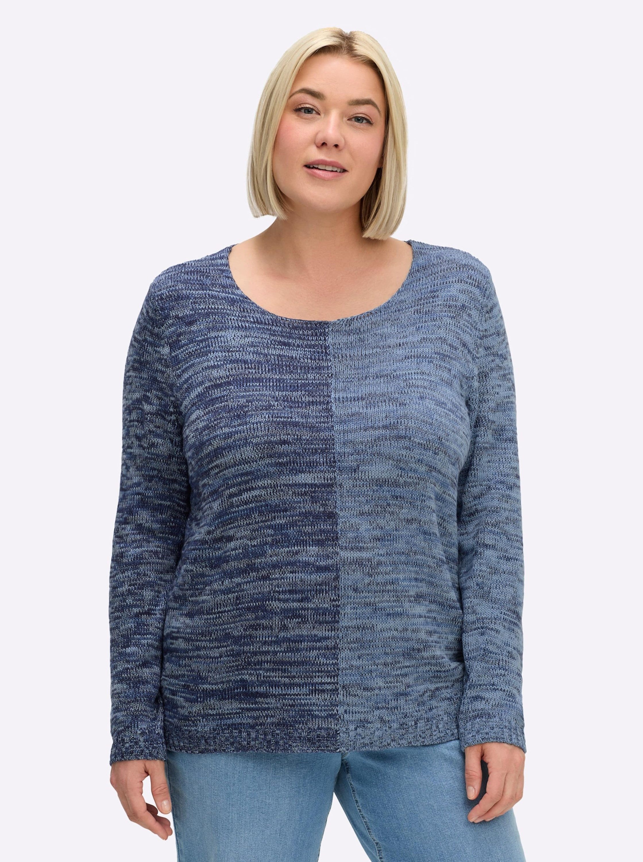 Sieh an! Strickpullover Pullover Langarm Jersey günstig online kaufen