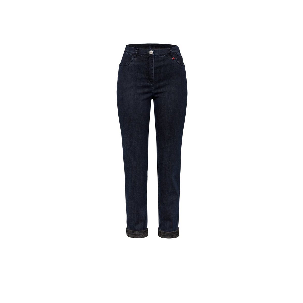 Relaxed by TONI 5-Pocket-Jeans dunkel-blau (1-tlg)