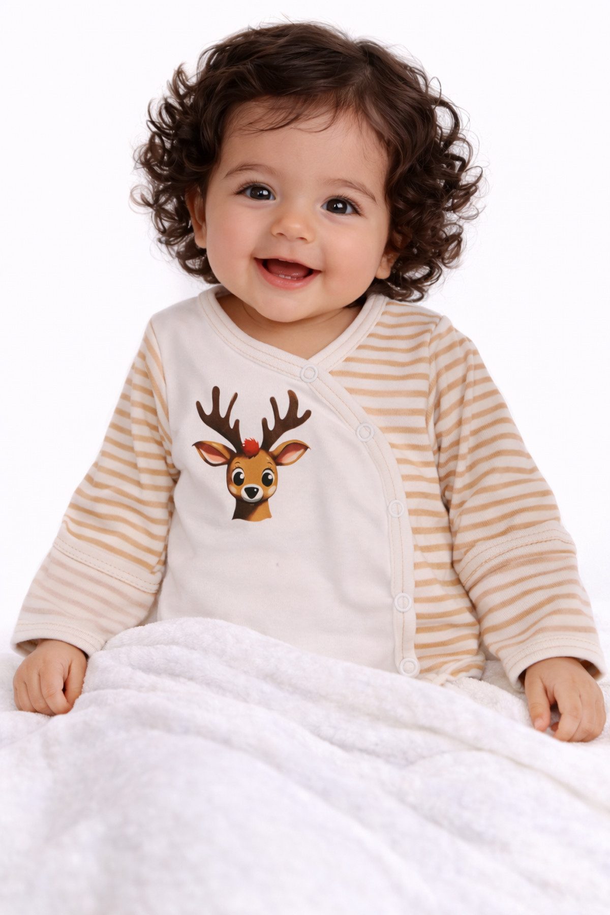 Wickelbody Wickelbody Baby Langarmbody mit Kratzschutz für Babys und Kleinkinder