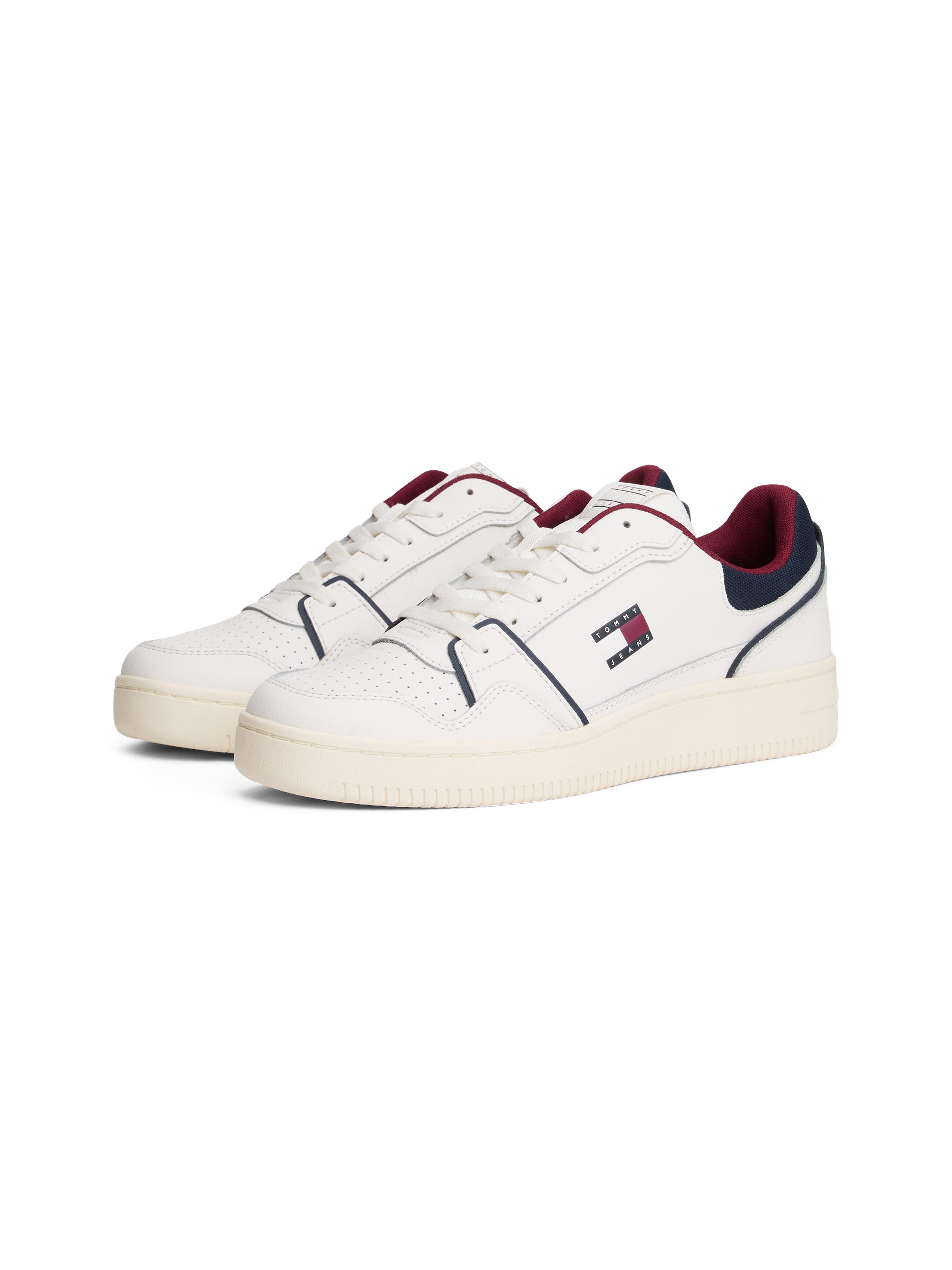 Tommy Jeans TJM RETRO BASKET Sneaker, Freizeitschuh, Halbschuh, Schnürer mi günstig online kaufen