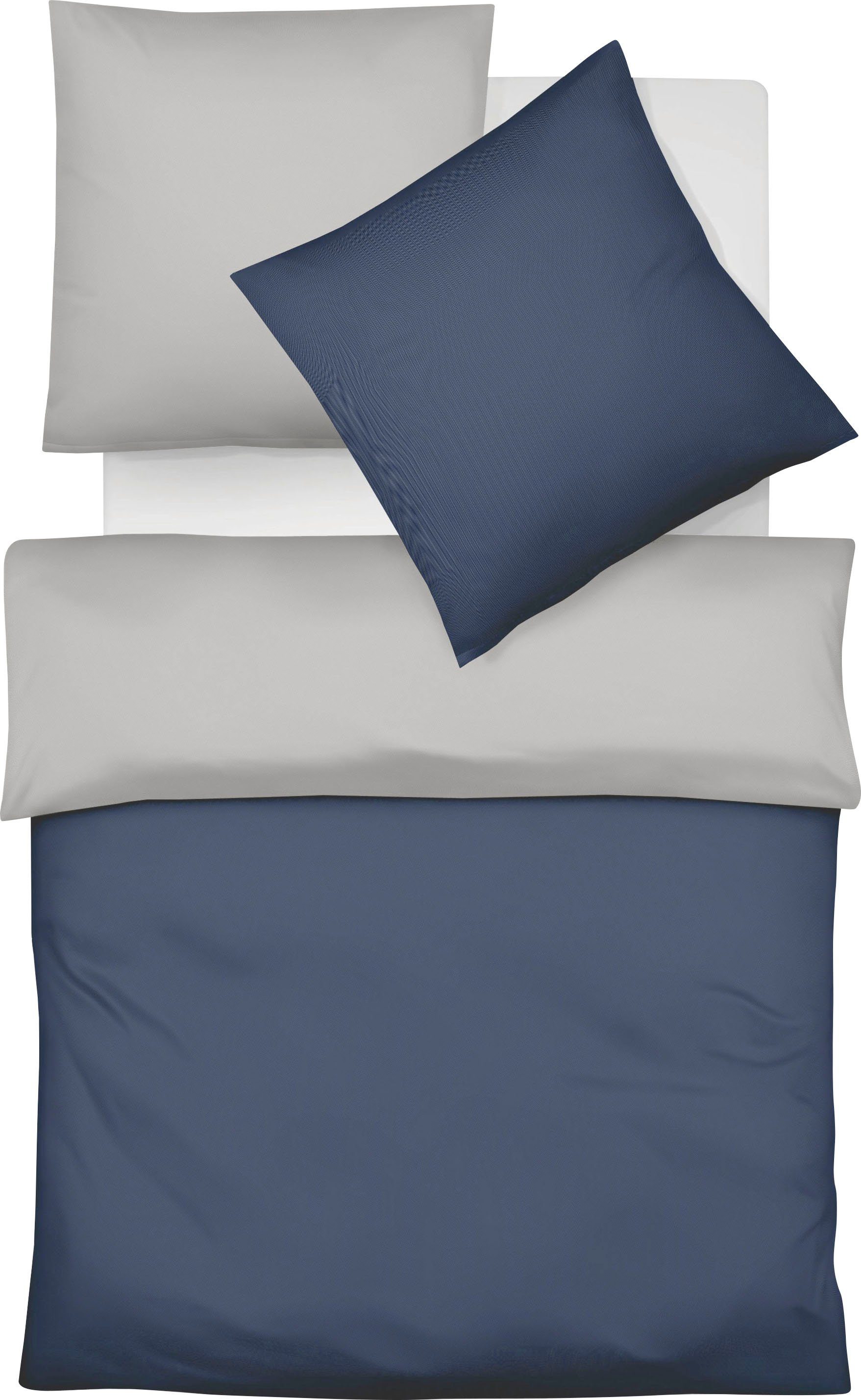 fleuresse Wendebettwäsche Lech W 4158, Flanell, günstig online kaufen
