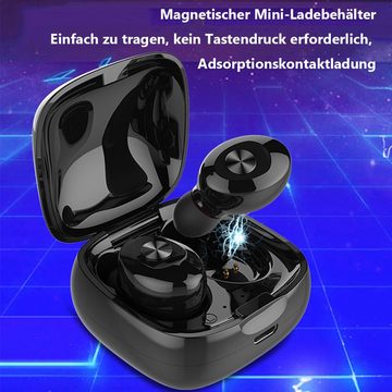 GelldG Bluetooth-In-Ear-Kopfhörer mit Noise Cancellation Bluetooth-Kopfhörer