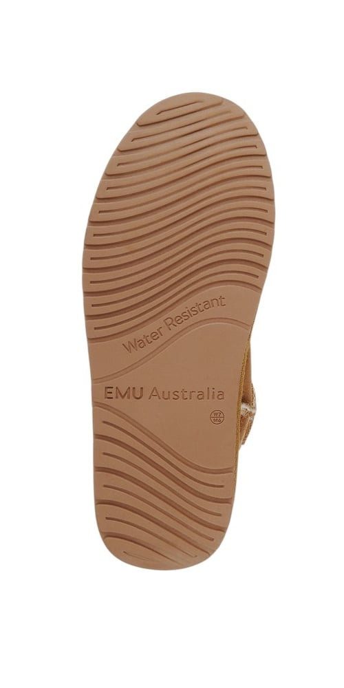 Emu Australia Platinum Stinger Slim Mini (Schafsleder, Wildleder) kastanienbraun Winterstiefel