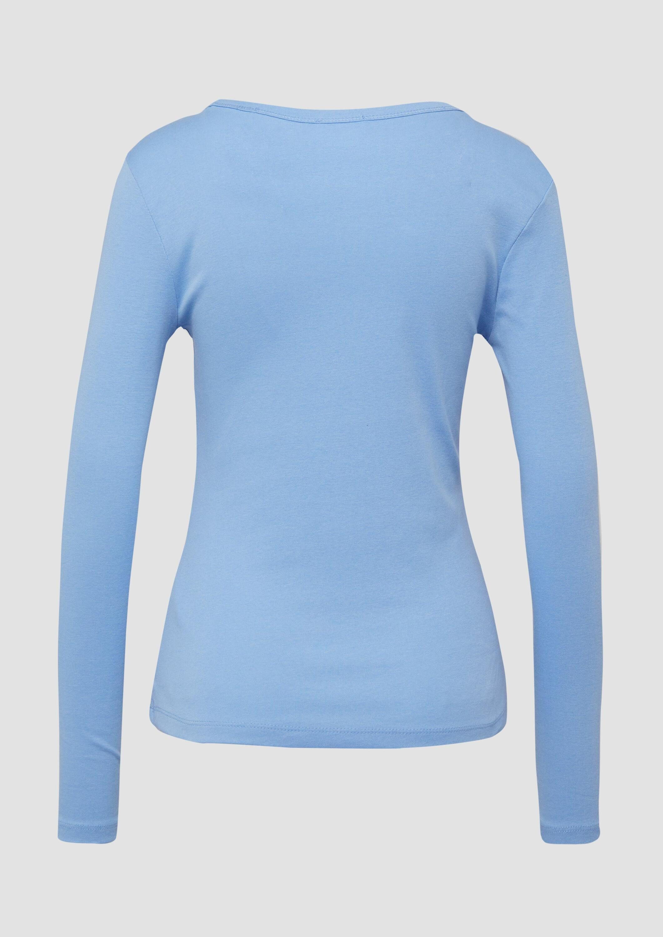 s.Oliver Langarmshirt T-Shirt Longsleeve im Slim Fit günstig online kaufen