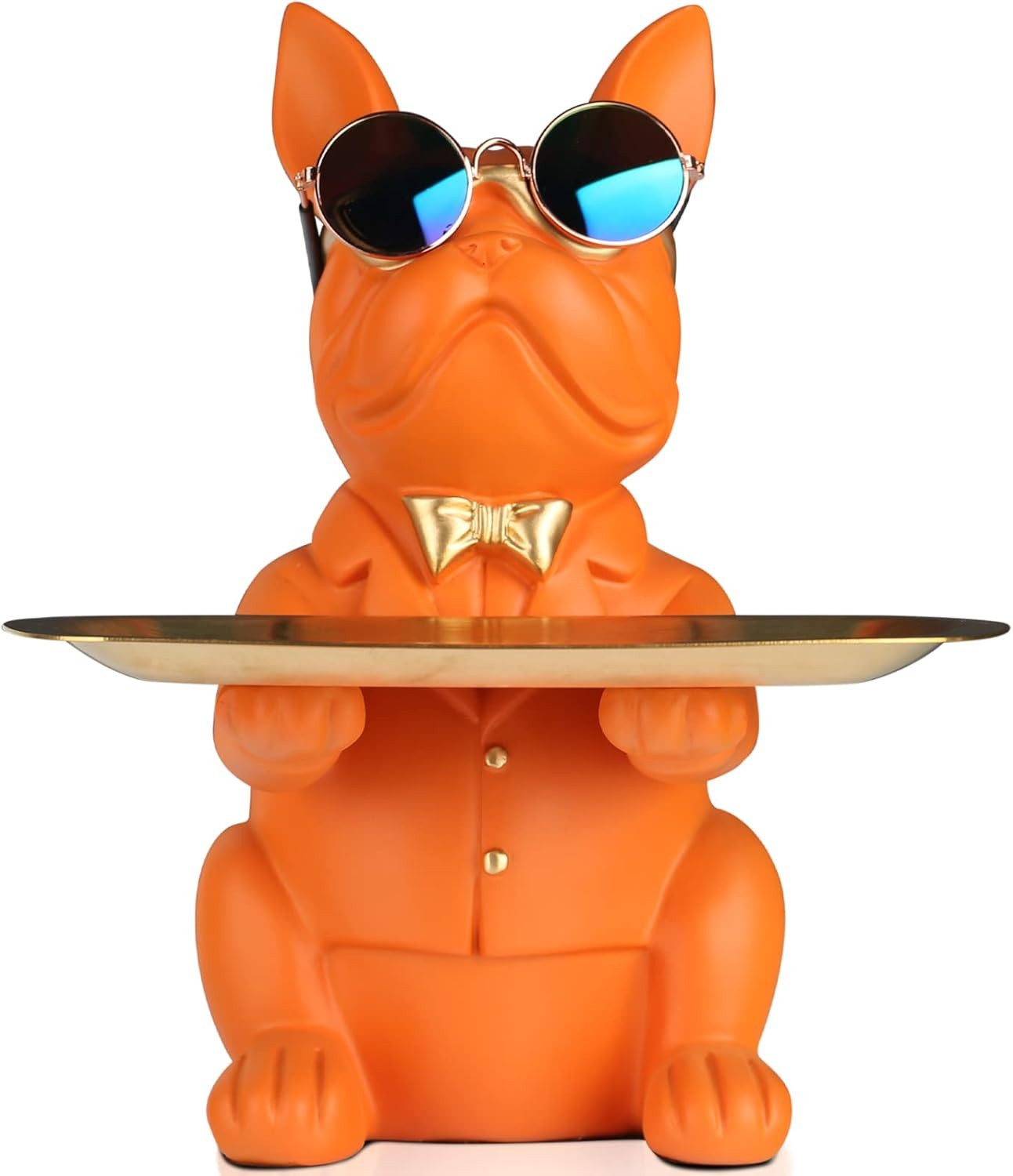 Coonoor Dekoschale Bulldogge Deko Skulpturen, Schlüsselbrett günstig online kaufen