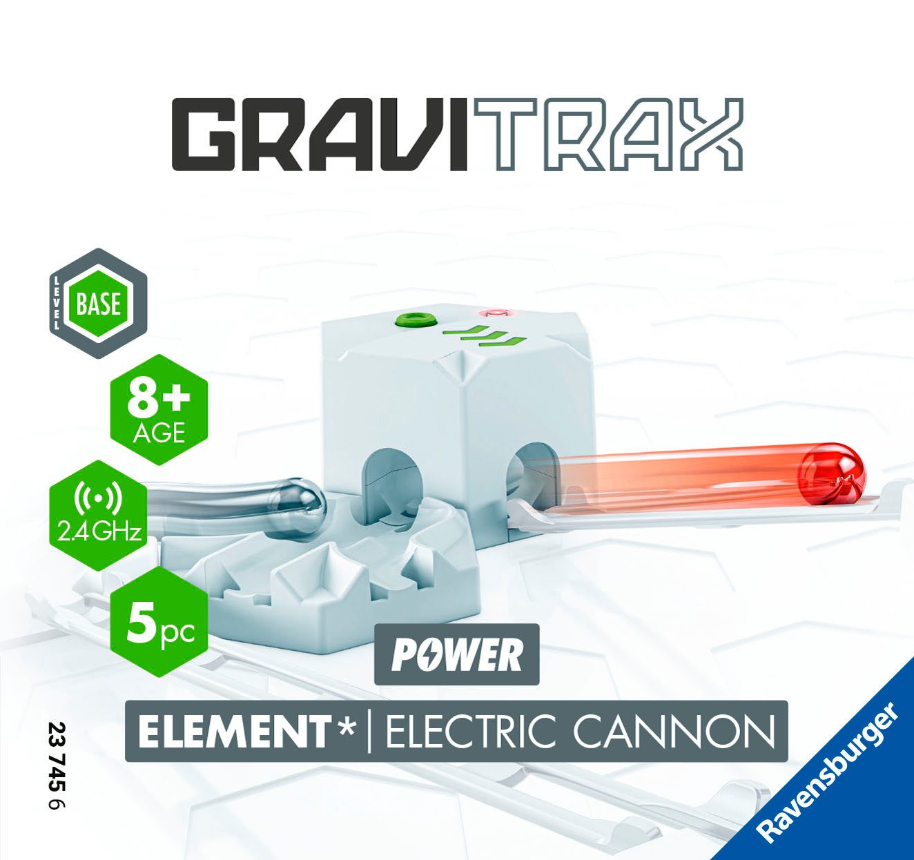 Ravensburger Kugelbahn-Bausatz GraviTrax POWER, Element Electric Cannon