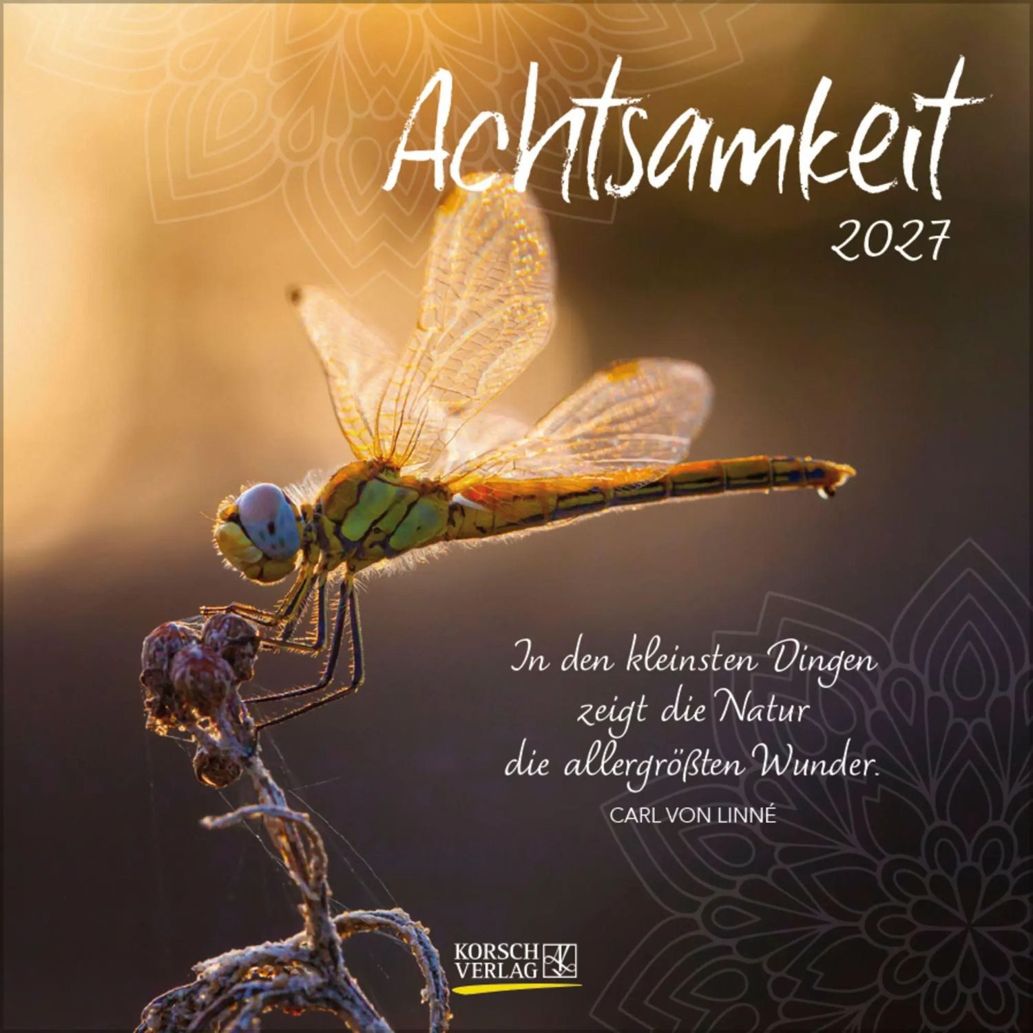 Korsch Verlag Wandkalender Achtsamkeit 2027