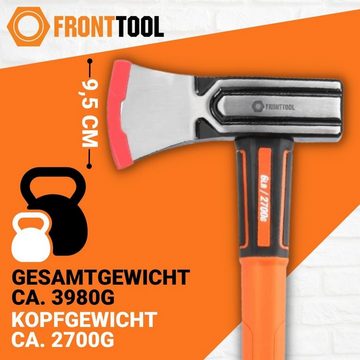 Fronttool Hammer Spalthammer 85cm - Spaltaxt und Vorschlaghammer 2in1