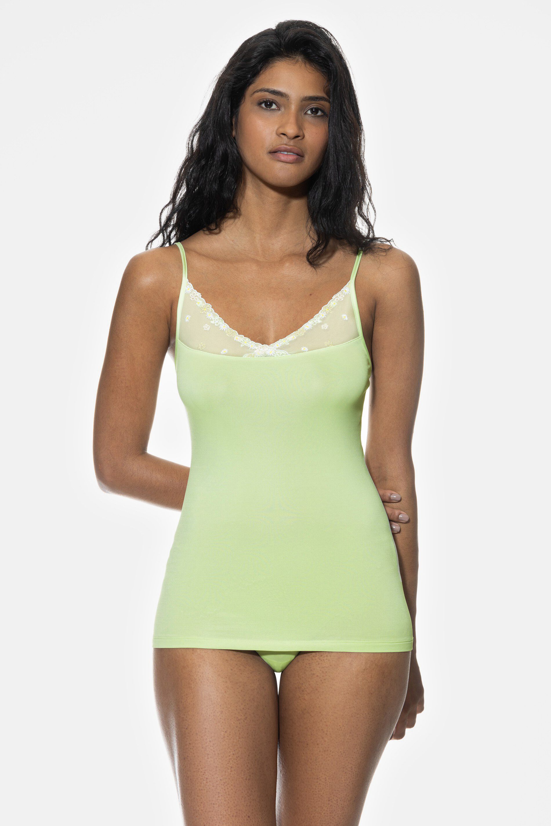 Spaghettitop Mey Damen Spaghetti-Top Serie Pretty Sense Uni