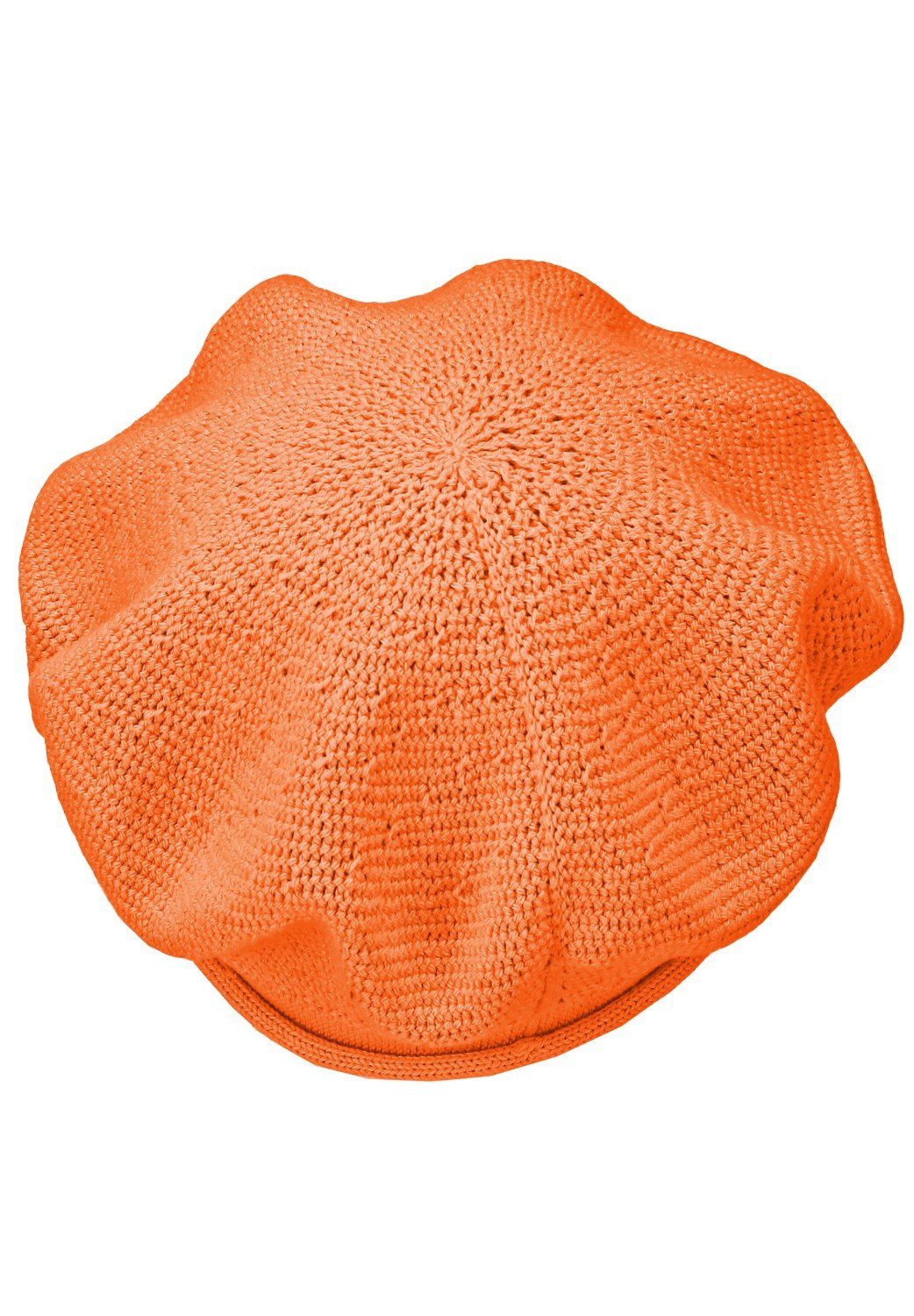 Sommer Bahino 0350-orange 10,5'' Baskenmütze Loevenich