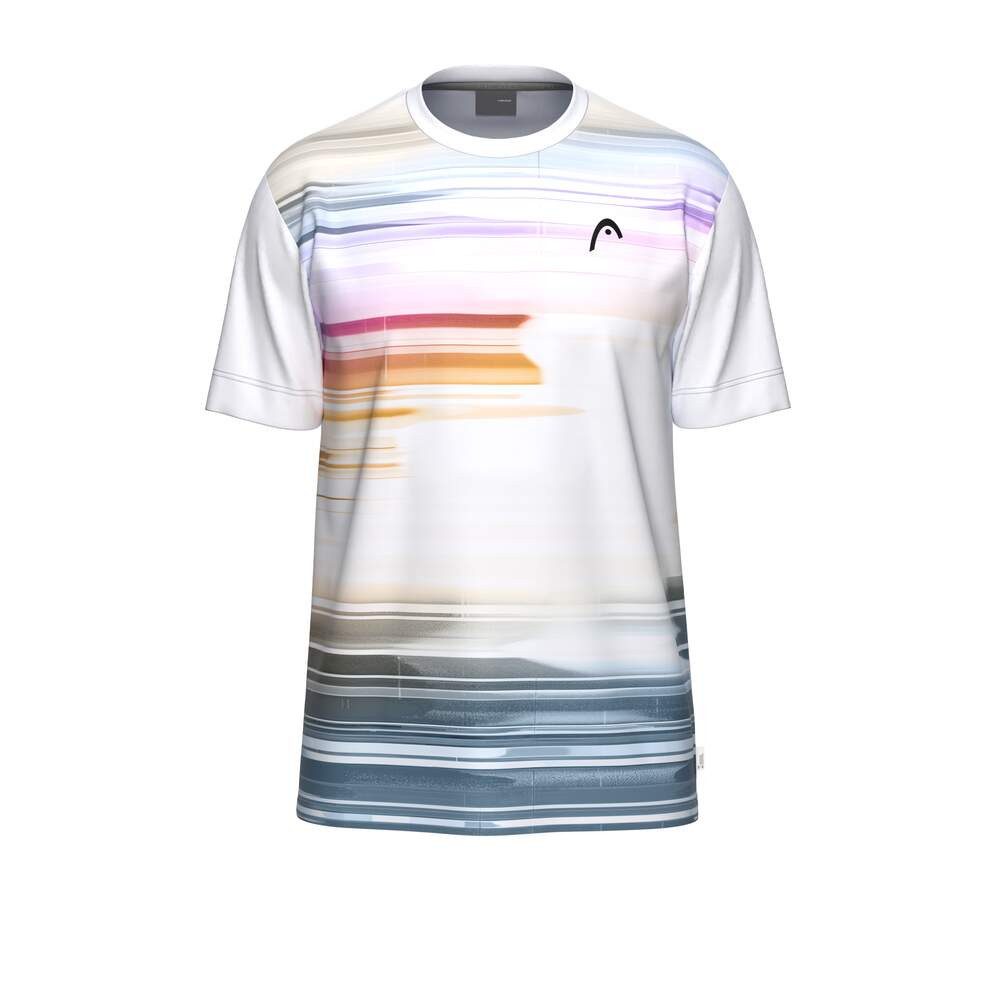 Head T-Shirt Topspin (schnelltrocknend, modern) 2026 weiss/lila Herren
