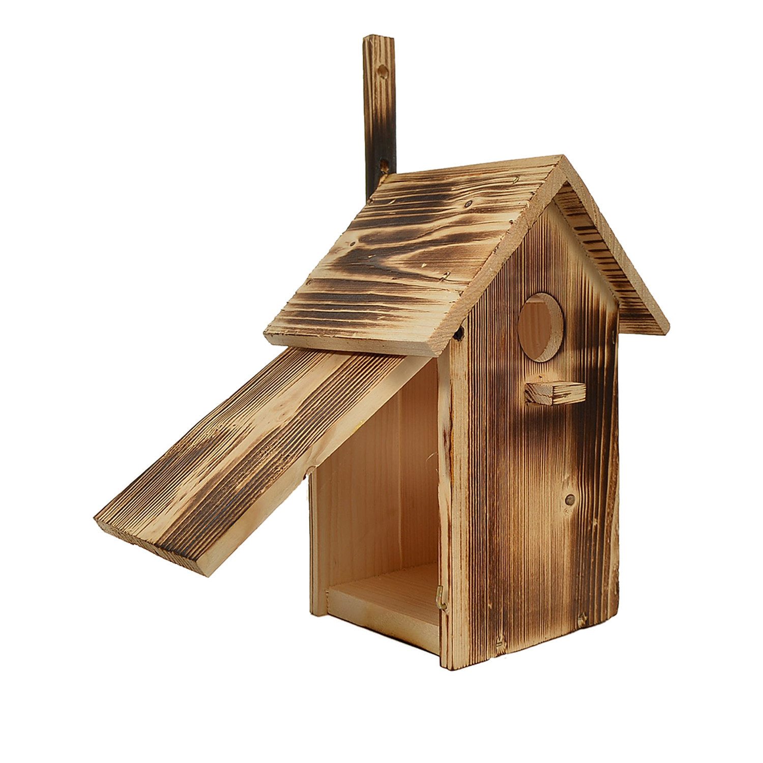 WOODOK Nistkasten, Vogelhaus Nistkasten für Vögel aus Holz 25x33x13 cm