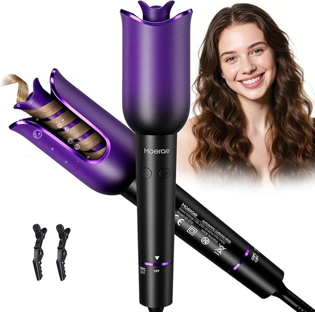 Insma Lockenstab KR-D10, Automatik-Lockenstab, 3 Temperaturstufen, LCD, Sicherheitsschutz