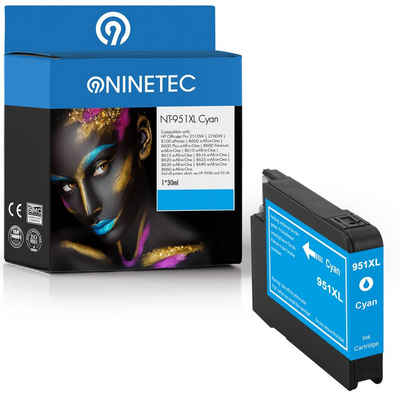 NINETEC ersetzt HP 951XL 951 XL Cyan Tintenpatrone