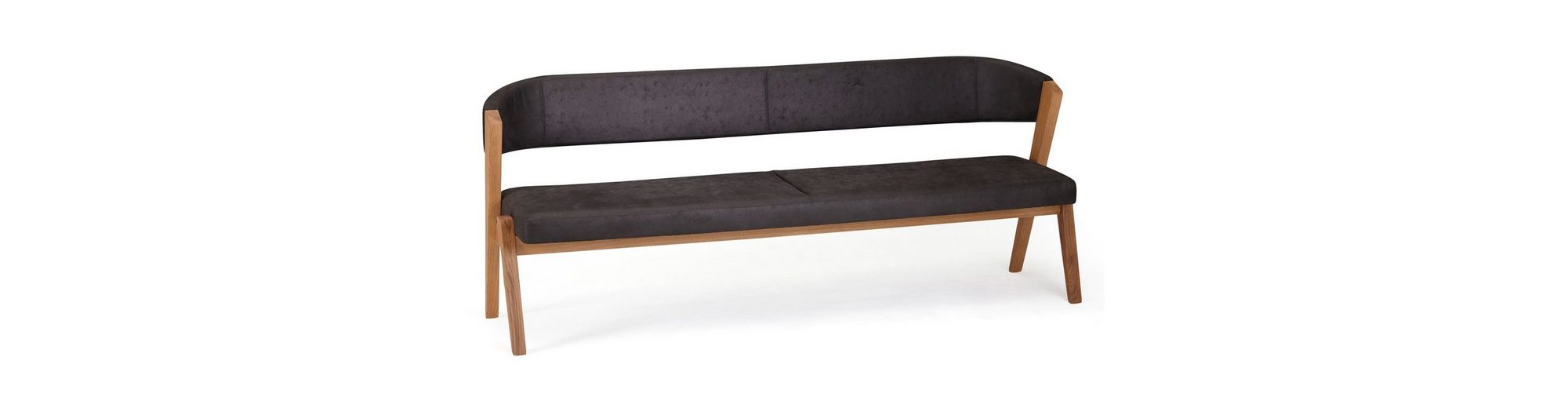 58 aufm Kessel Sitzbank »Küchenbank mit Rückenlehne Dacy 150 x 57 x 84