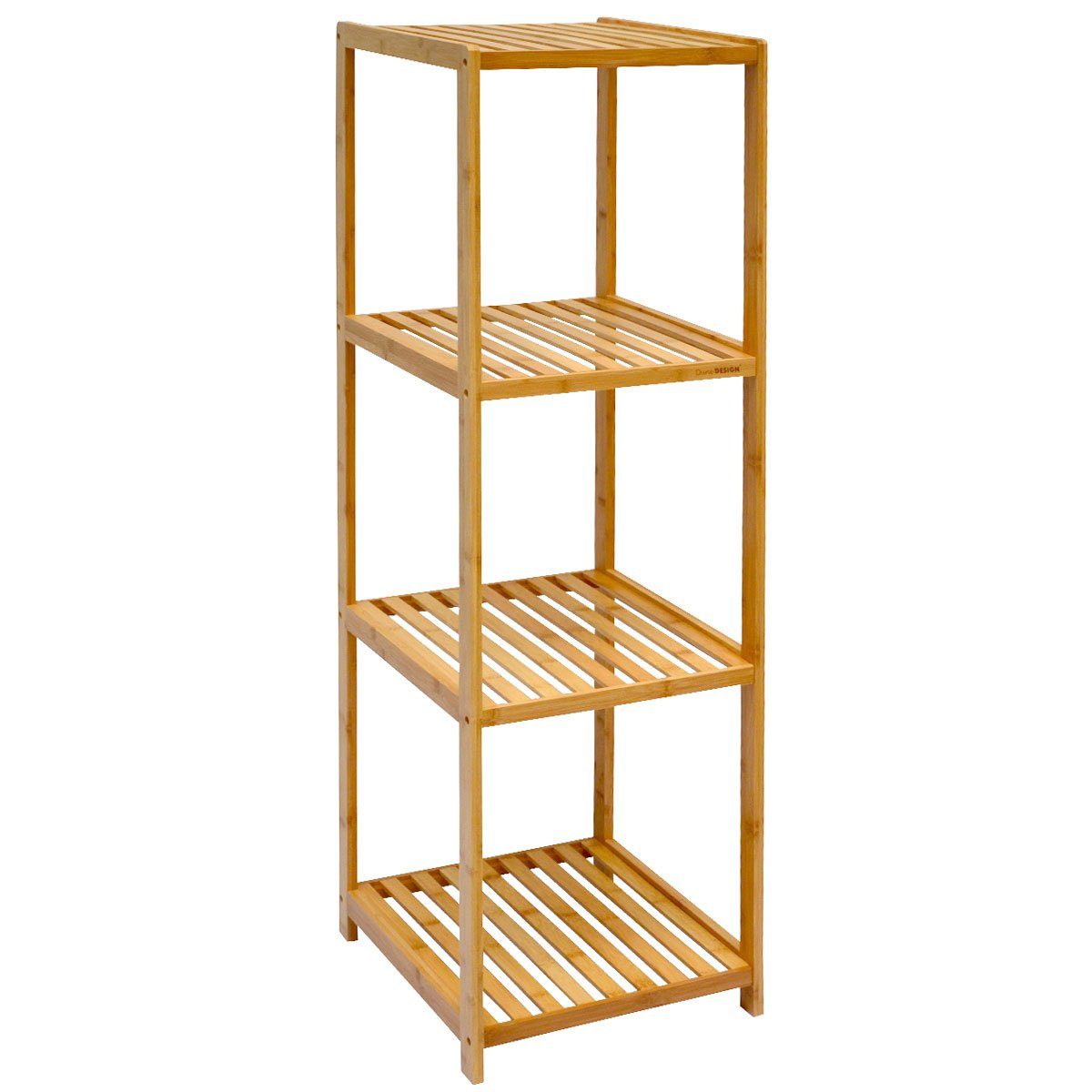 DuneDesign Regal Badregal 38x39,5x124,5cm Bambus Holz günstig online kaufen