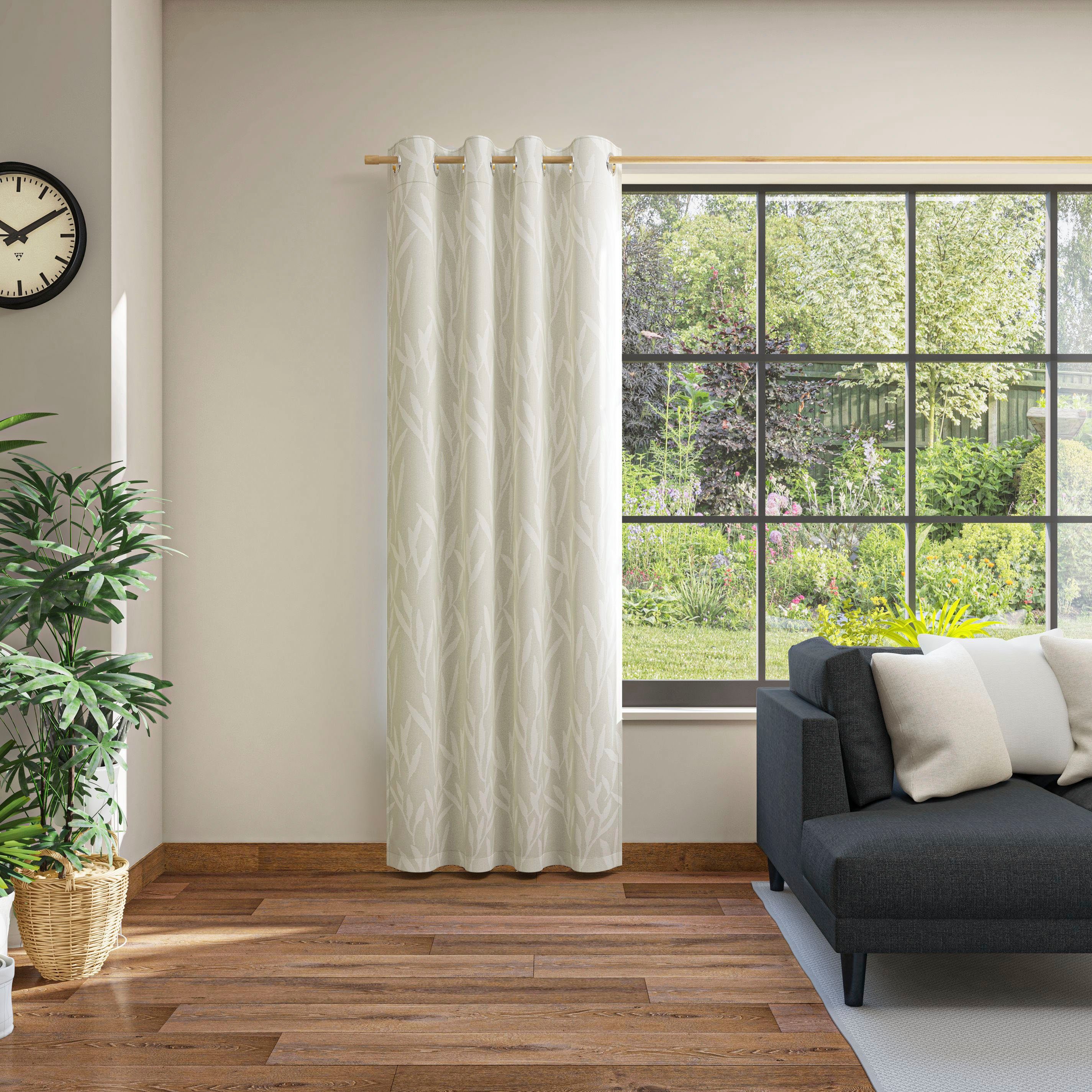 Neutex for you! Vorhang Arosa Eco (1 St), Ösen, blickdicht