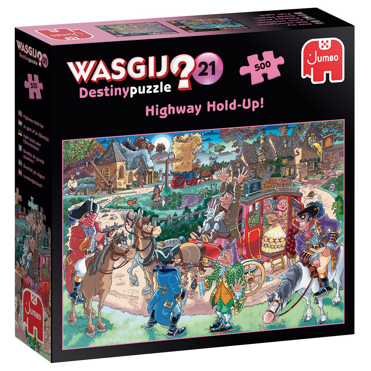 Jumbo Spiele Puzzle Wasgij Destiny 21 Halt! Geld oder Führerschein! 500 Tei günstig online kaufen