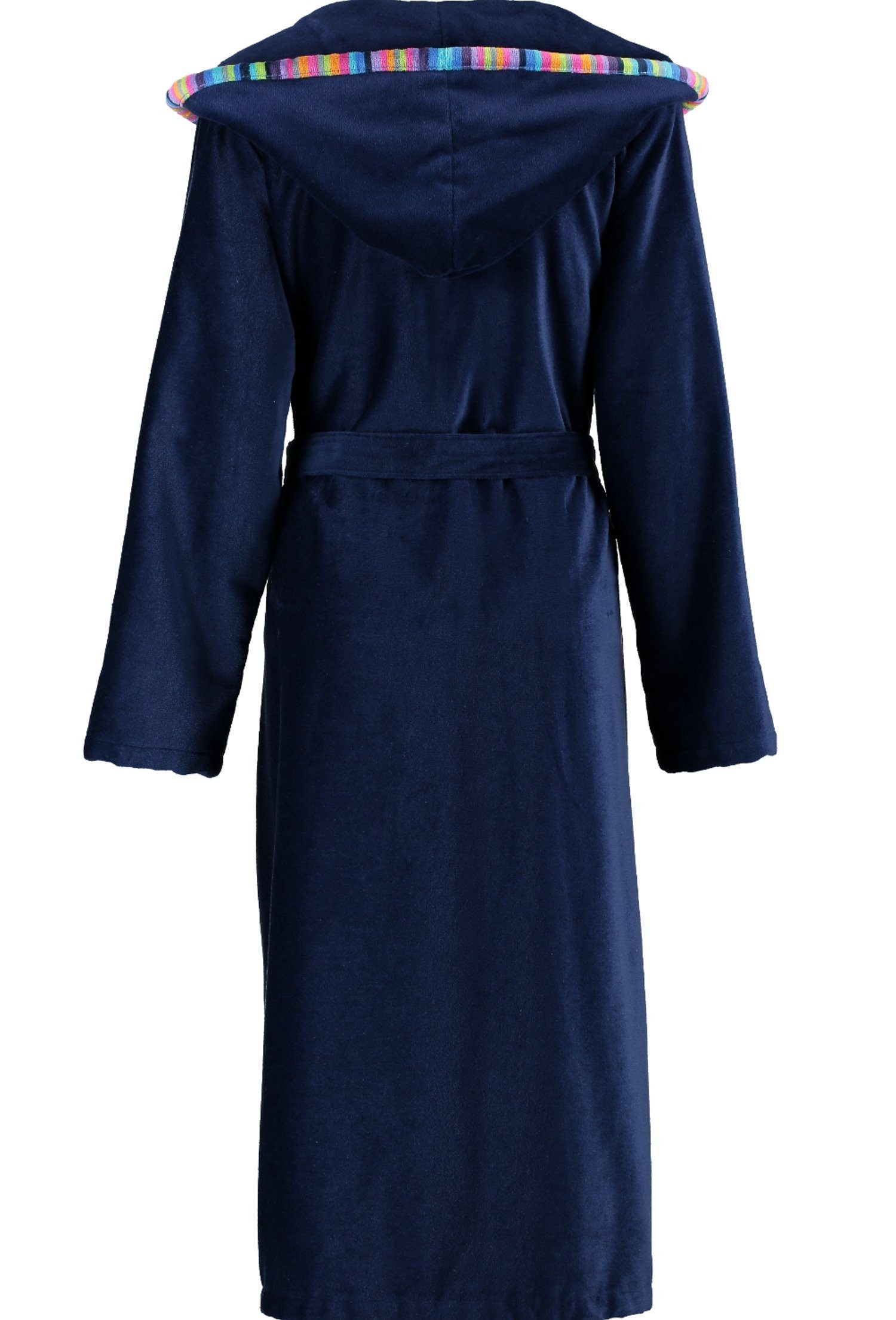 Cawö Home Damenbademantel Damen Bademantel mit Kapuze, midi, Baumwollmischu günstig online kaufen