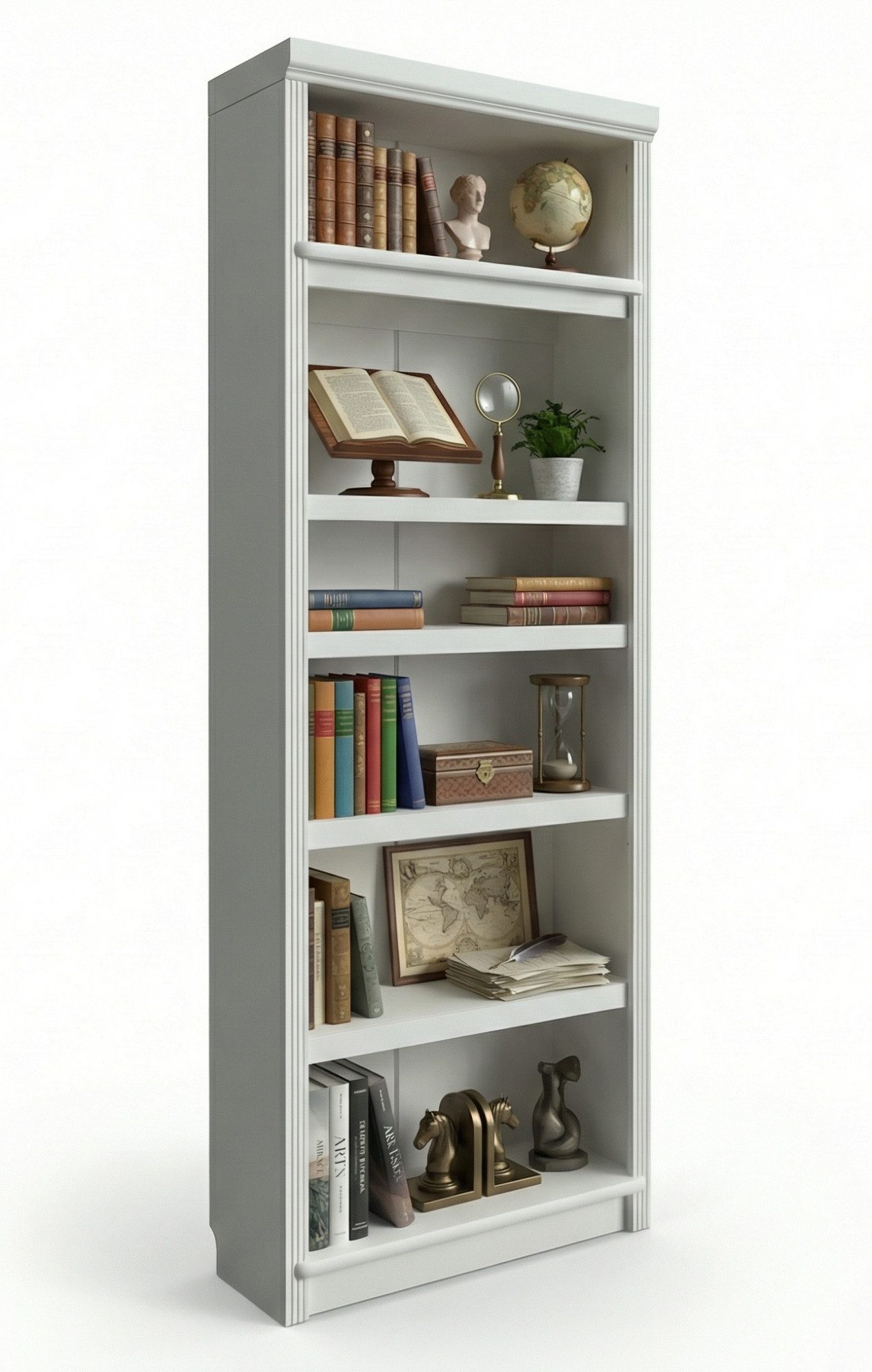 OTTO home Bücherregal Soeren Regal B/T/H: 80/33,5/220 cm, mit 6 Fächern, massive Kiefer, FSC®-zertifizier – Bild 2 von 5