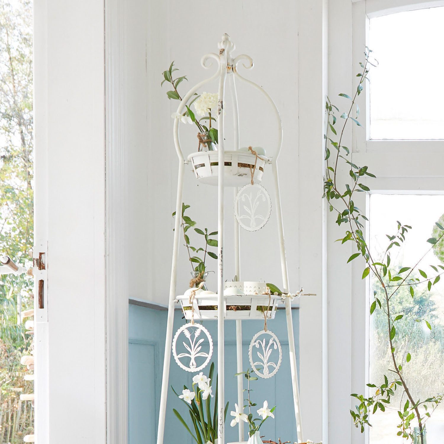 Mirabeau Etagere Etagere Ipas antikweiß, Eisen – Bild 4 von 4