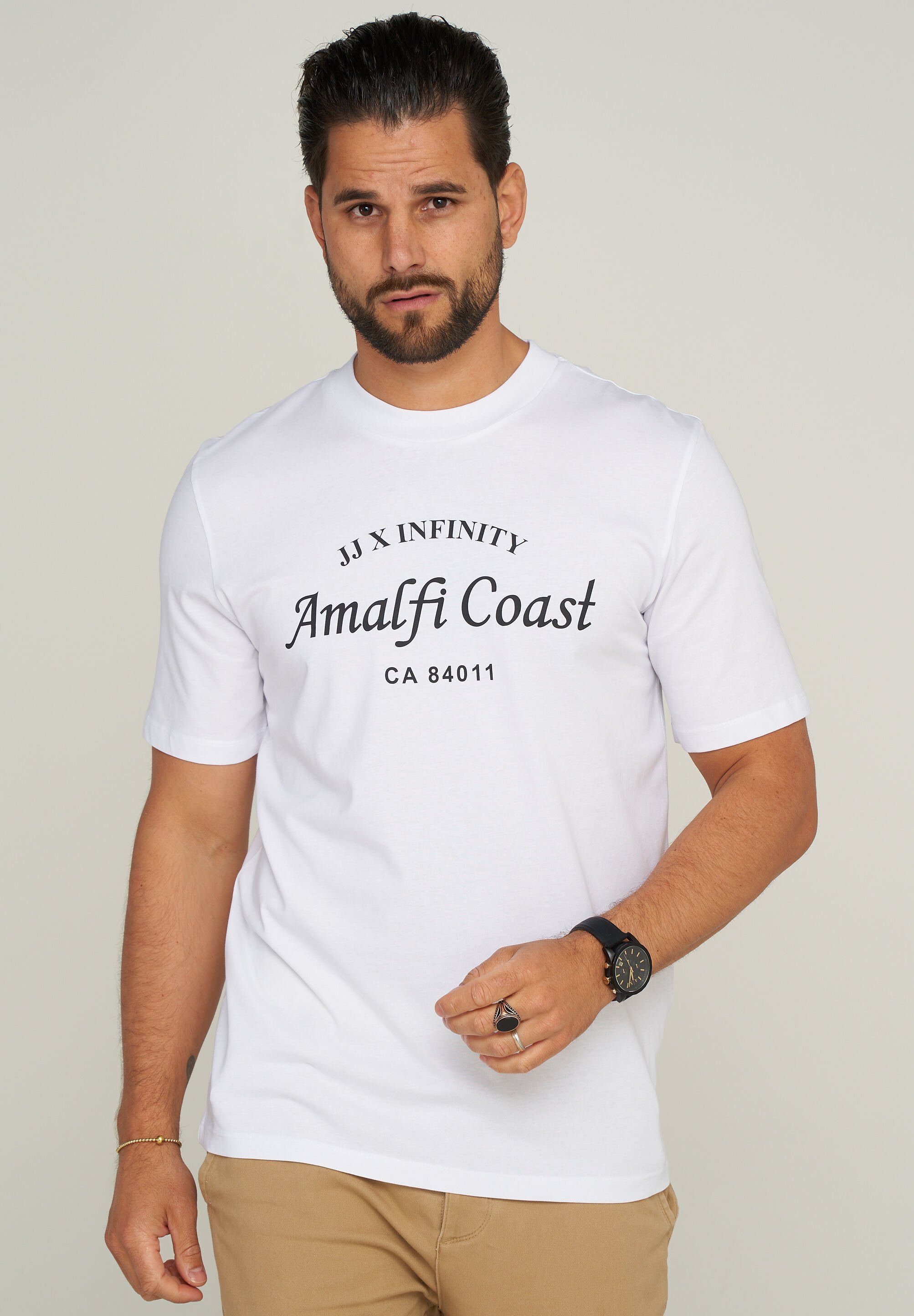 Jack & Jones T-Shirt JJHILL TEE günstig online kaufen