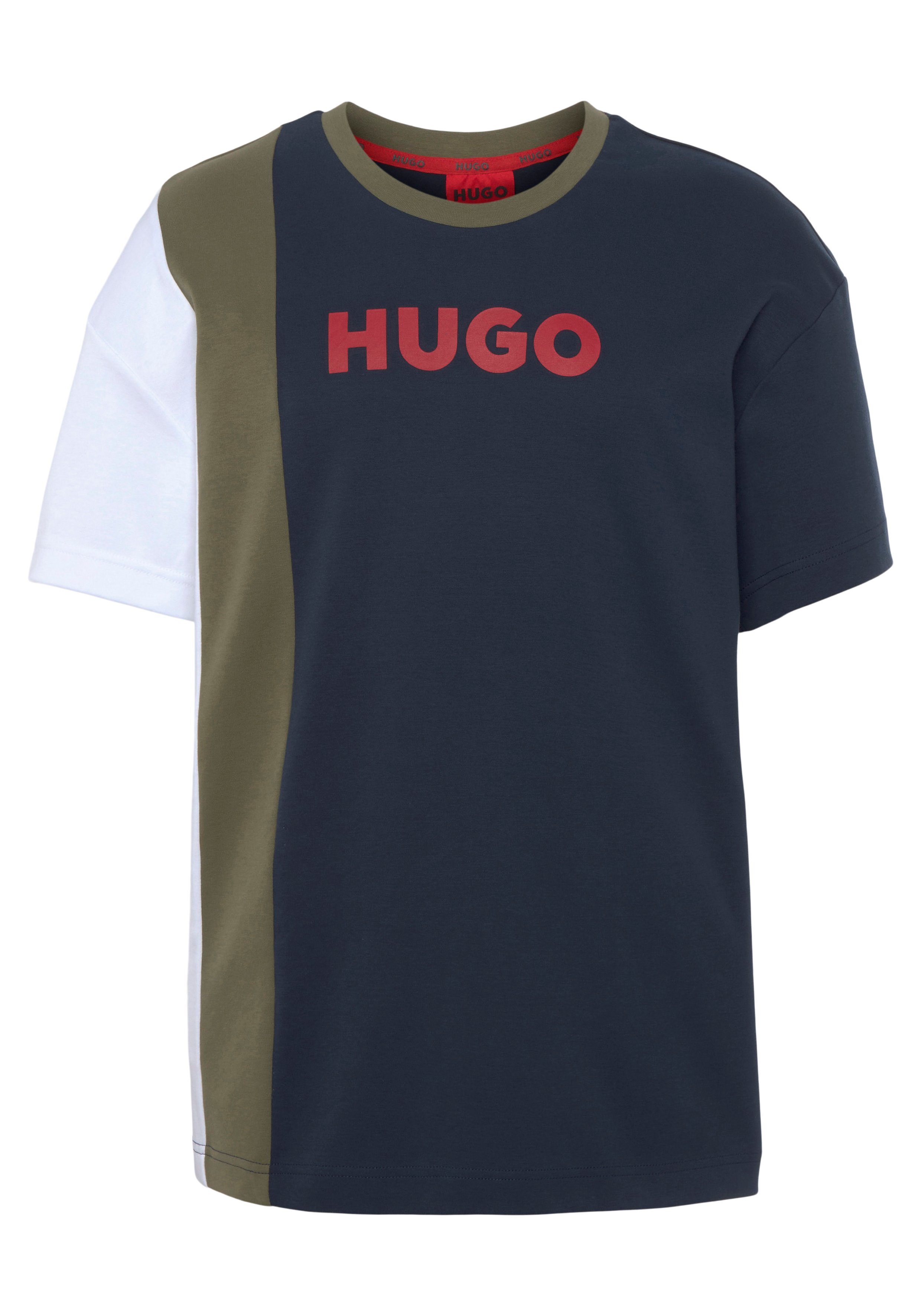 HUGO Pyjamashorts Set Colorblock Short