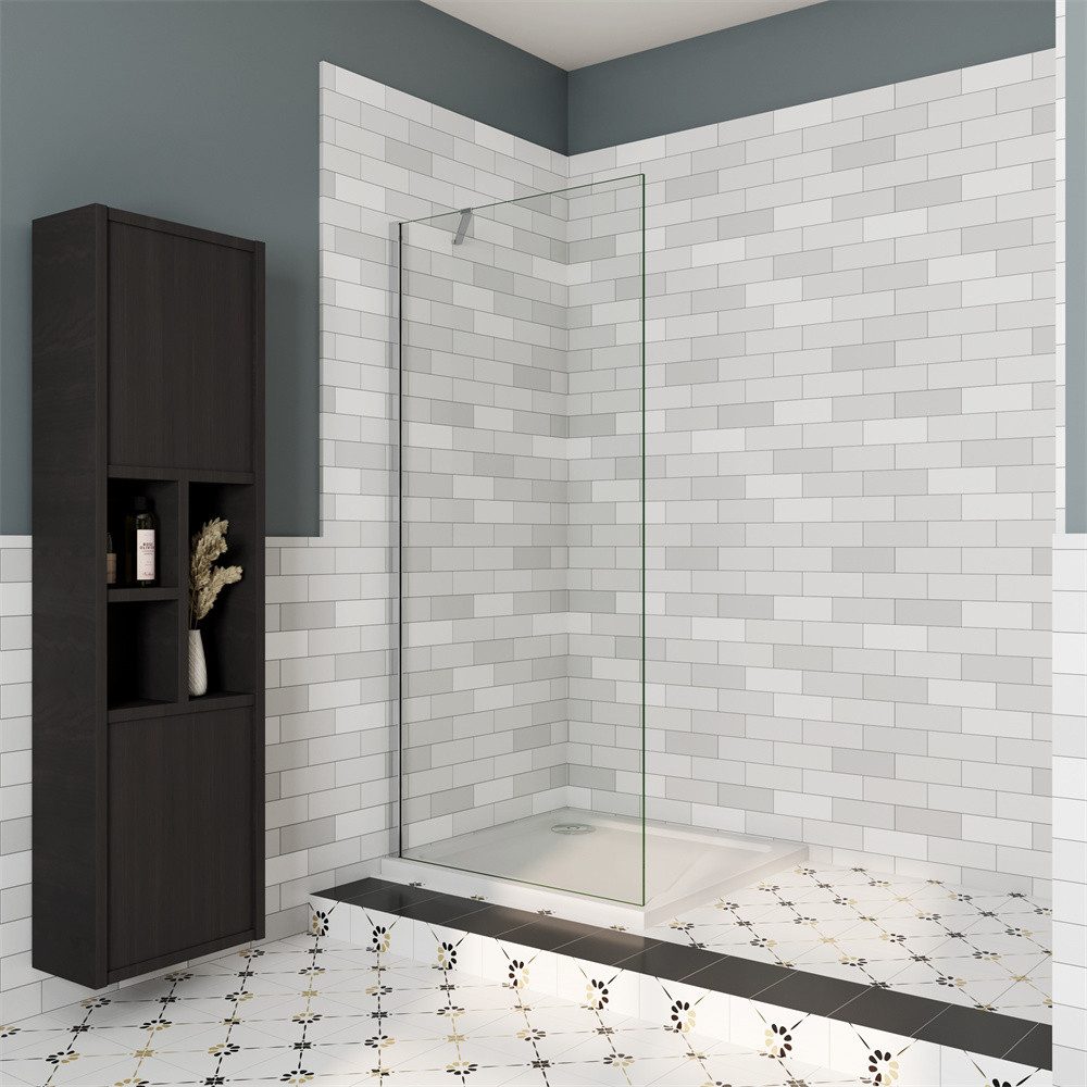 Duschparadies Duschwand Duschabtrennung 8mm Nano Klarglas Sicherheitsglas T günstig online kaufen