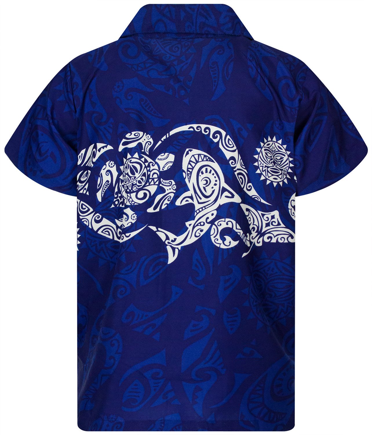 King Kameha Hawaiihemd Maori Chest Funky Hawaii-Hemd Herren Kurzarm Front-T günstig online kaufen