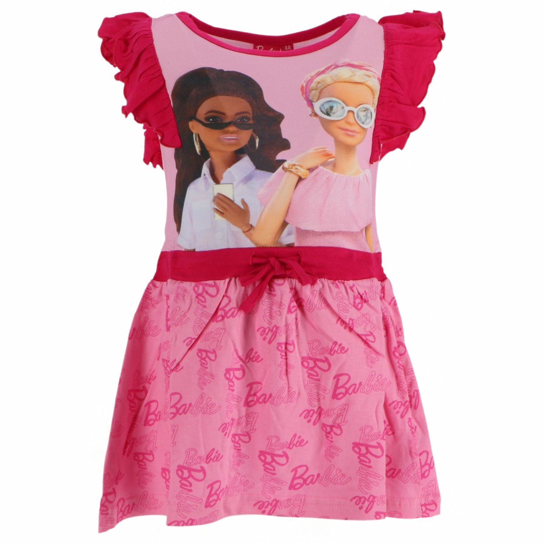 Barbie Midikleid Kleid für Mädchen – Baumwollkleid & Sommer Outfit