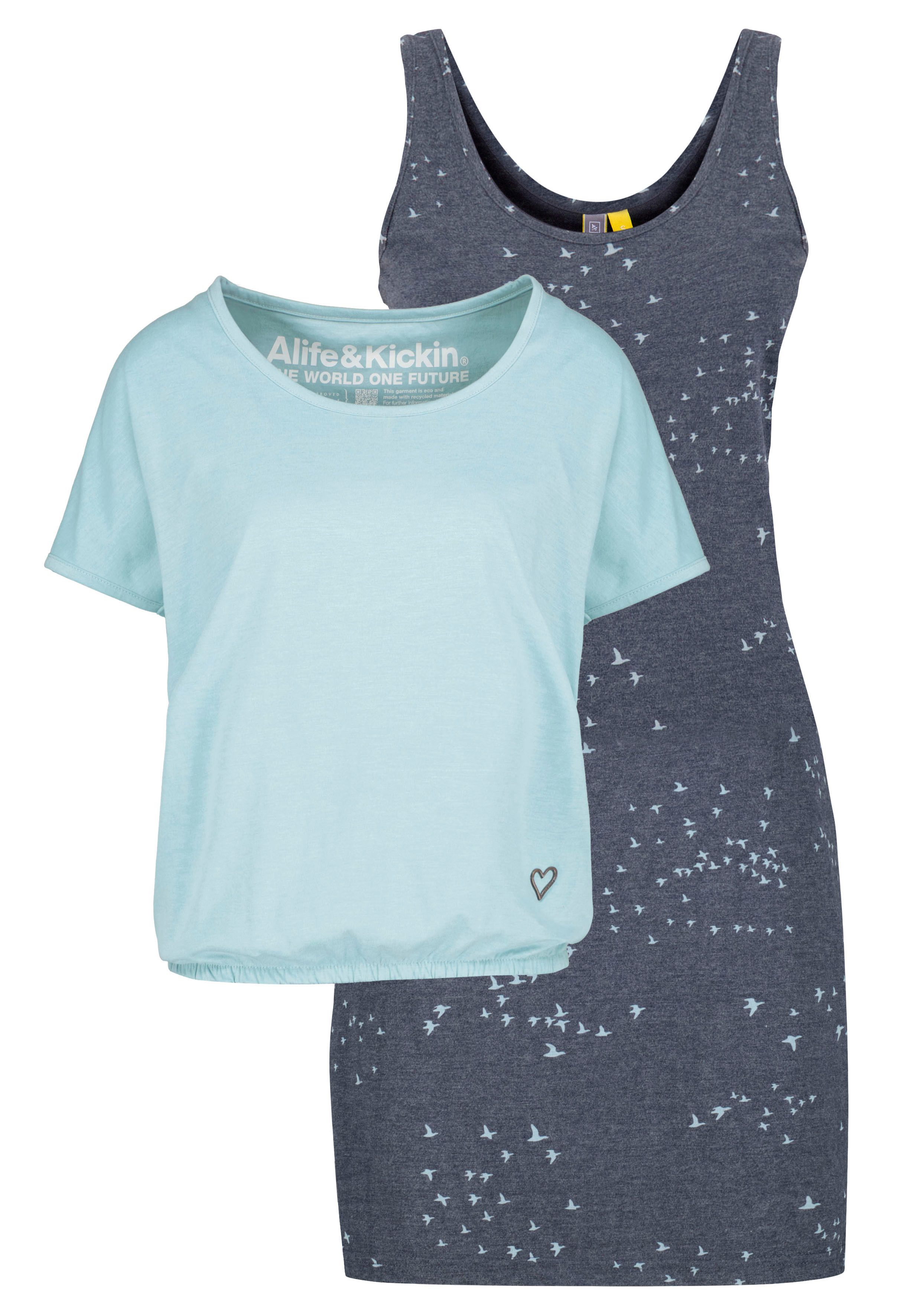 Alife & Kickin Jerseykleid SunnyAK-B (2-tlg) günstig online kaufen