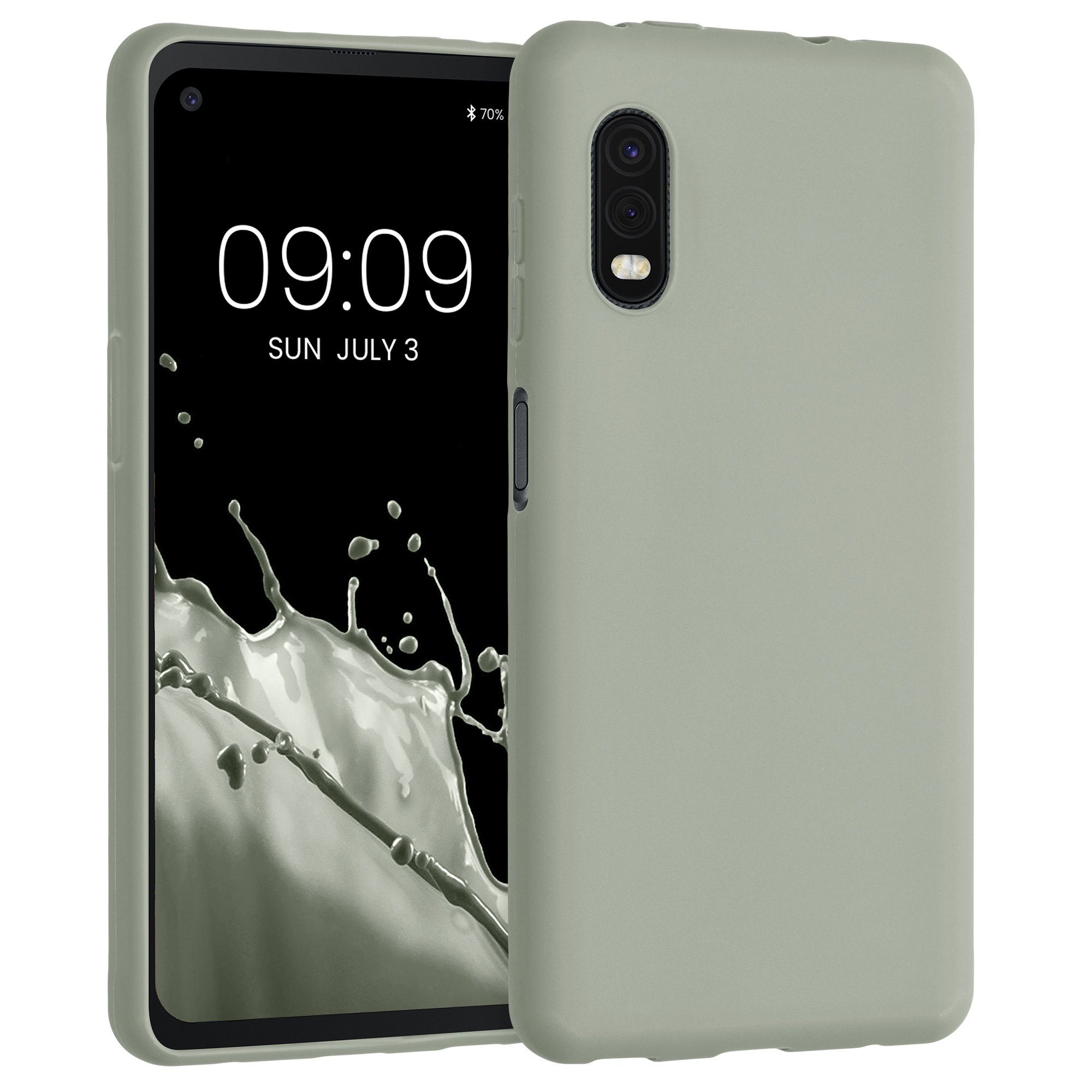 kwmobile Handyhülle Hülle für Samsung Galaxy Xcover Pro, Hülle Silikon - Soft Handyhülle - Handy Case Cover