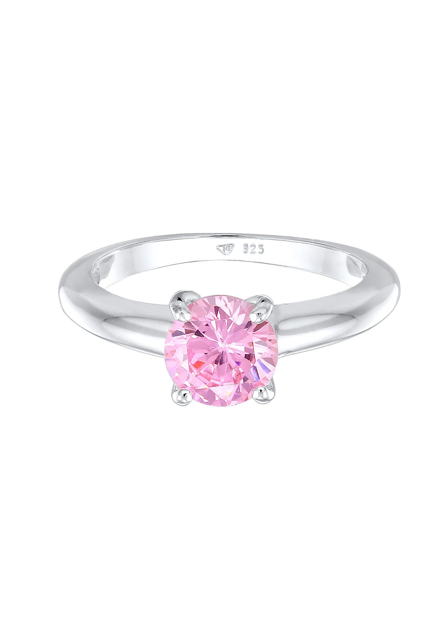 Elli Fingerring Solitär Klassisch Zirkonia Verlobung günstig online kaufen