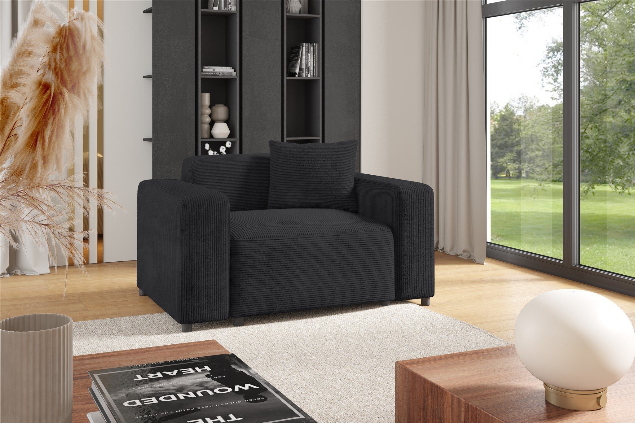 Fun Möbel Sessel Designersessel MEGAN in günstig online kaufen