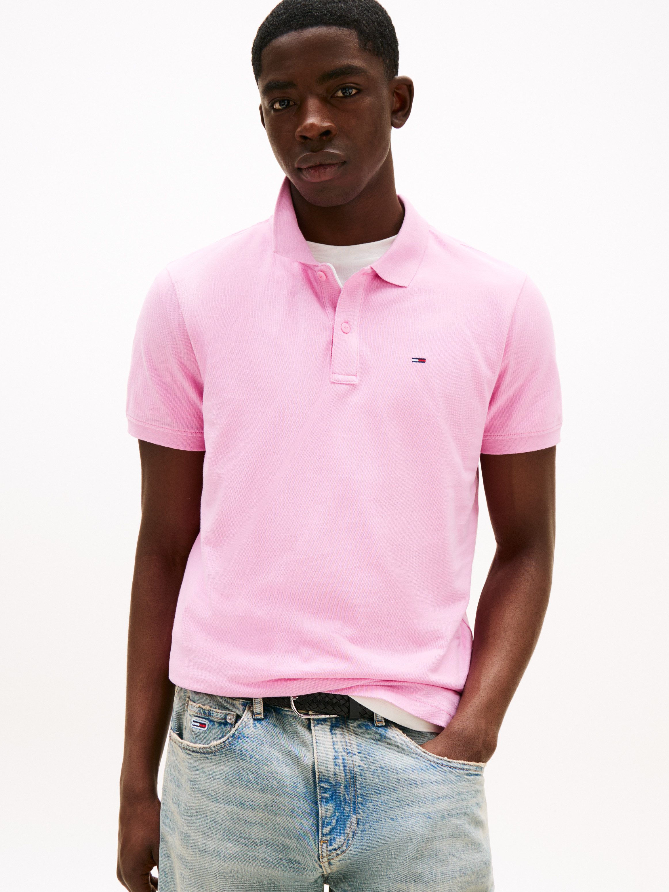Tommy Jeans Poloshirt TJM SLIM PLACKET POLO EXT günstig online kaufen