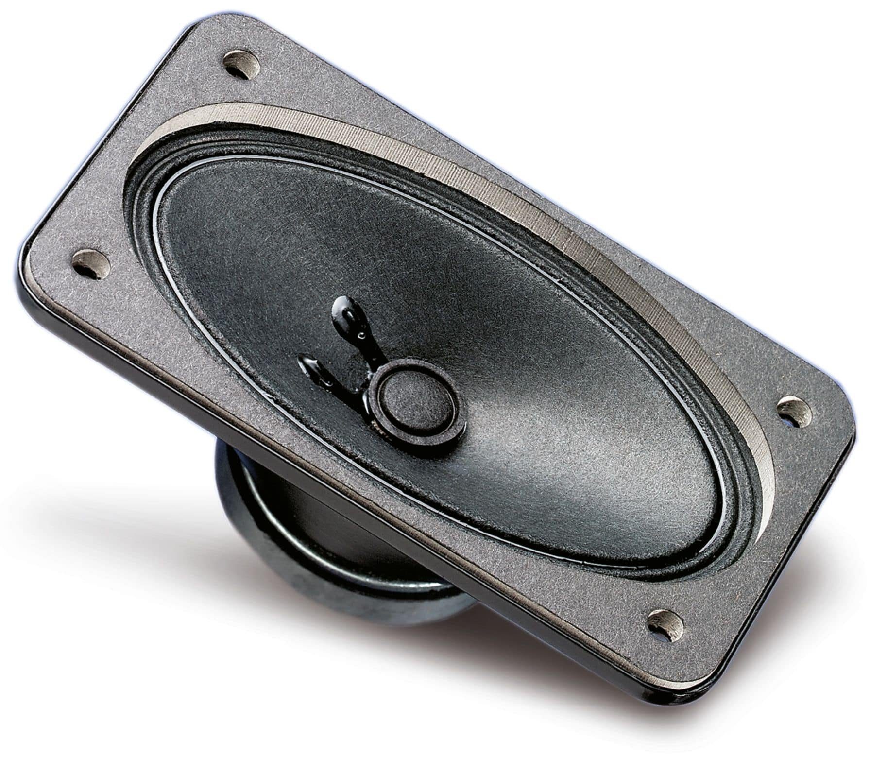 Visaton VISATON Breitbandlautsprecher SL 713, 4 Ohm Lautsprecher, Geeignet  für schmale Lautsprecherzeilen