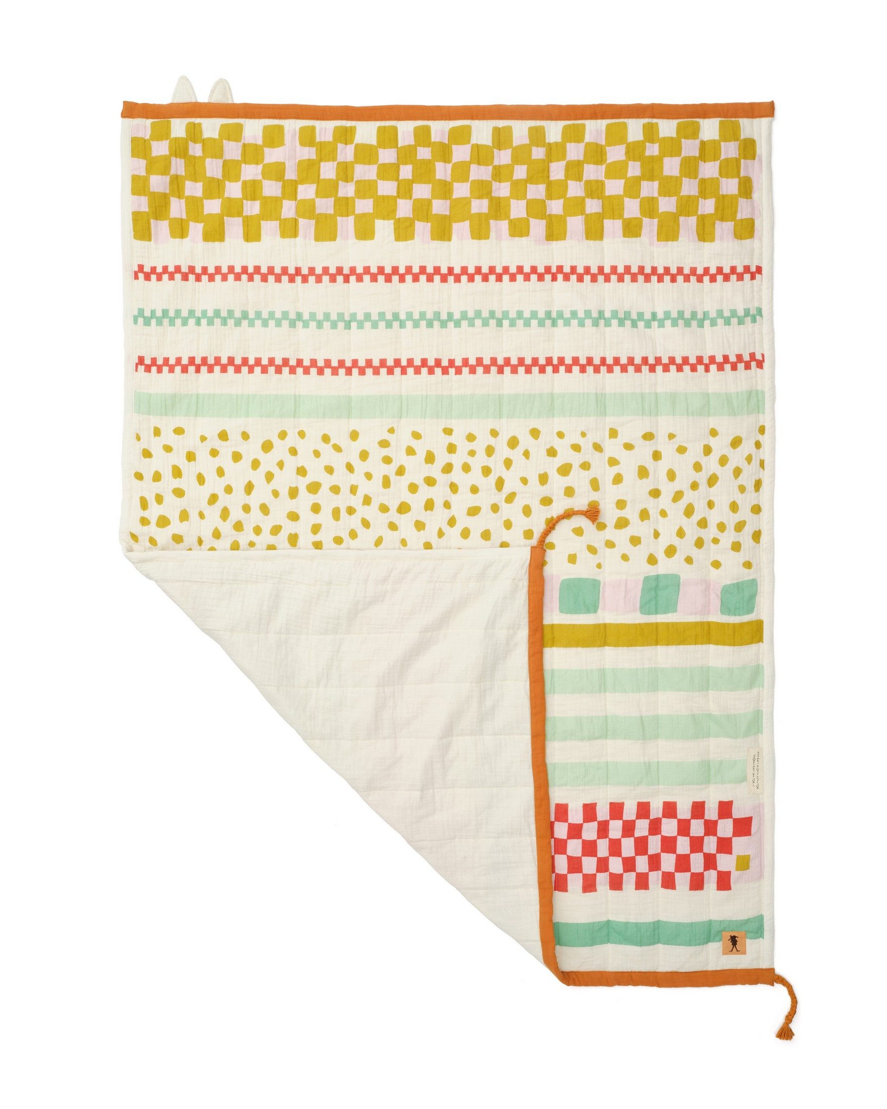 Kids Concept Kinderbettdecke Kids Concept –Tagesdecke 130x170 Pippi Langstrumpf, Lizenzierte Tagesdecke